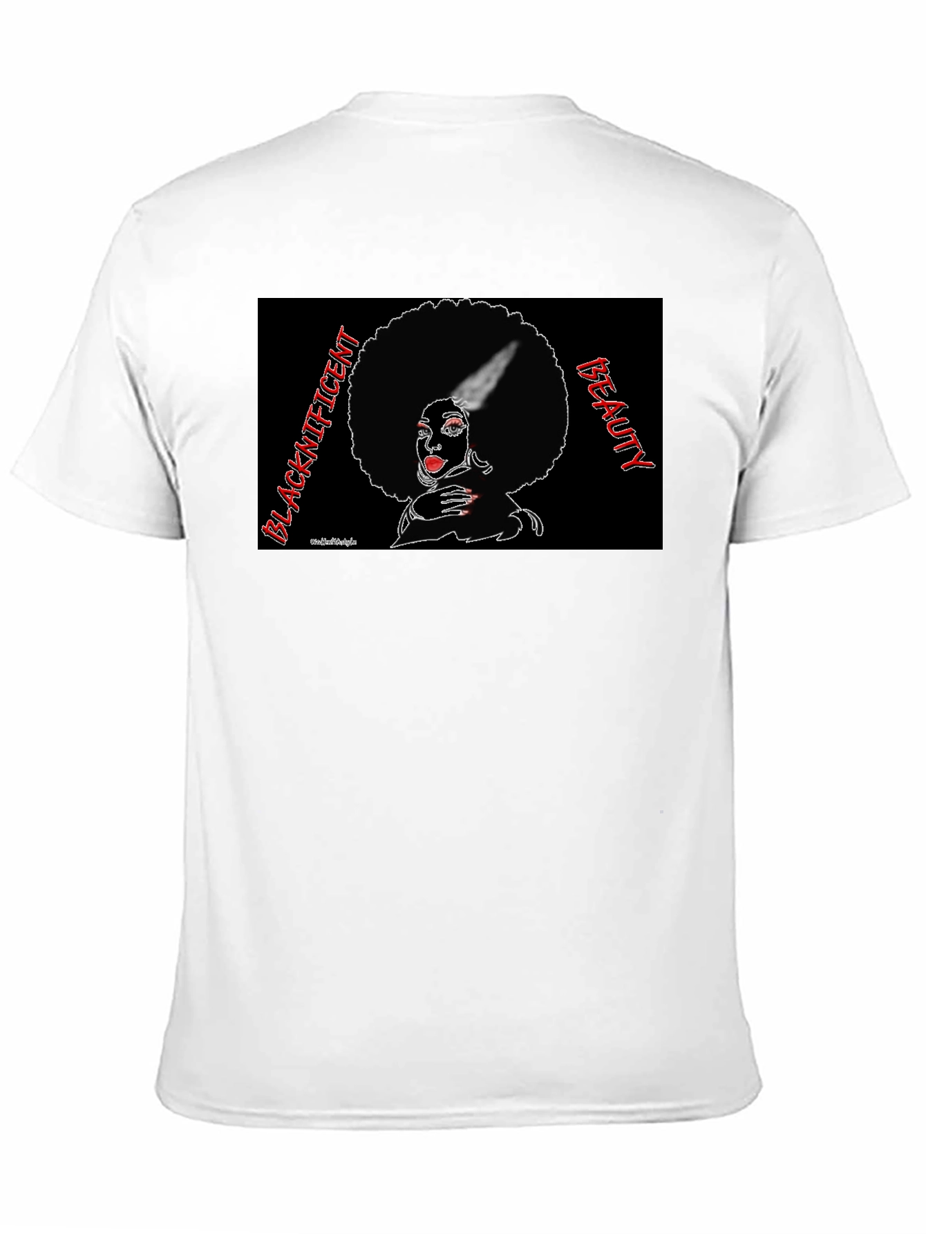 Blacknificent Beauty Graphic T-Shirt