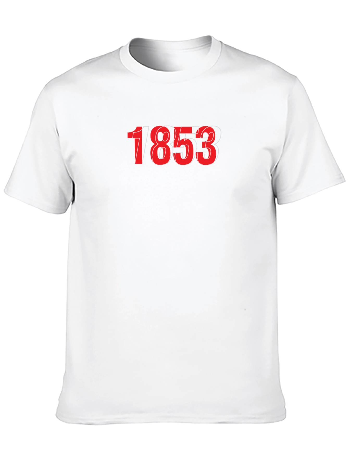 1853 Graphic Tee - Bold Number Design