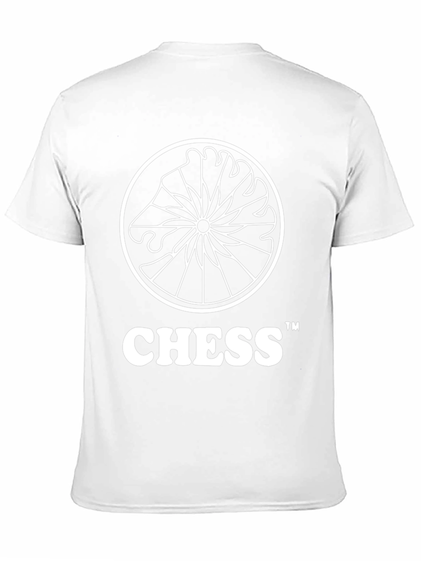 Chess Knight Graphic Tee - Black Cotton T-Shirt