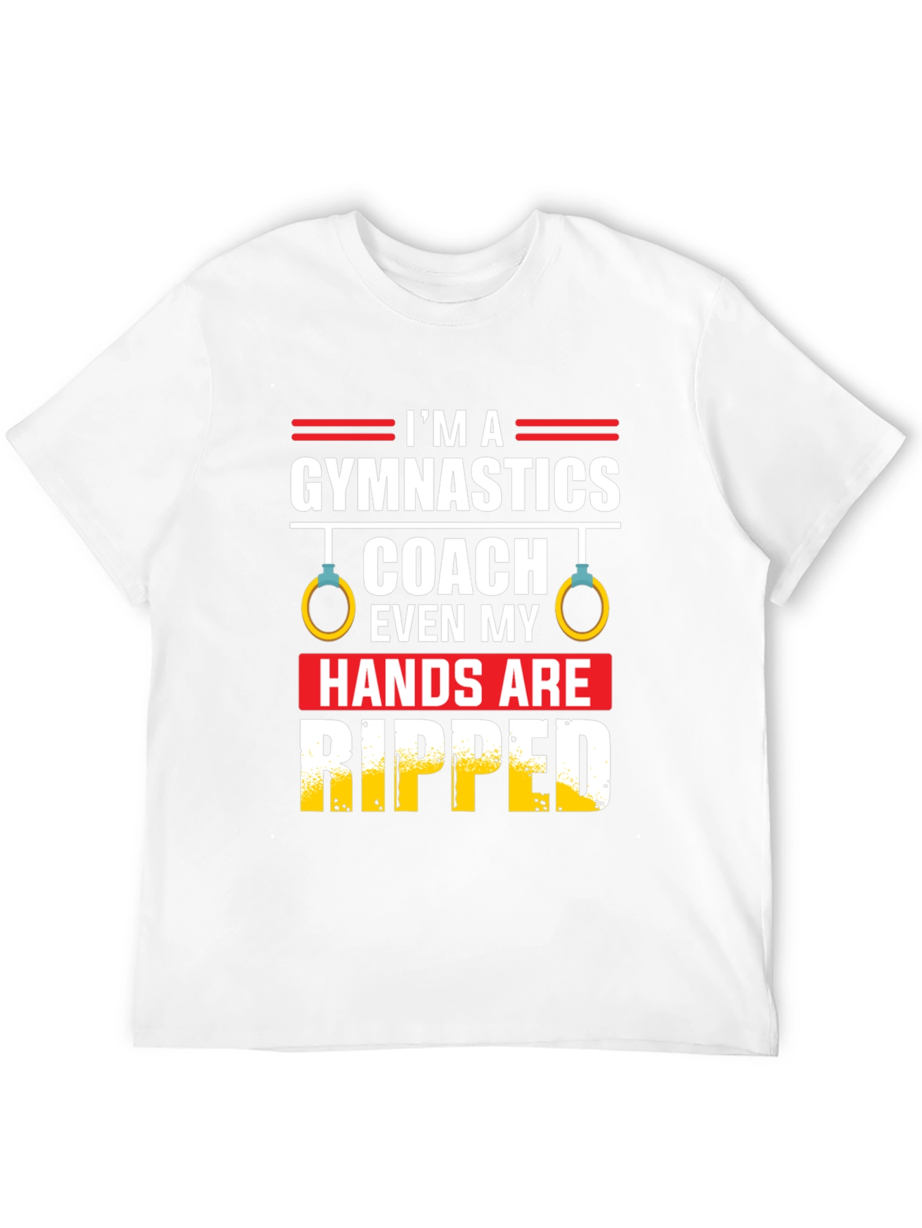 Gymnastics Coach Ripped Hands T-Shirt