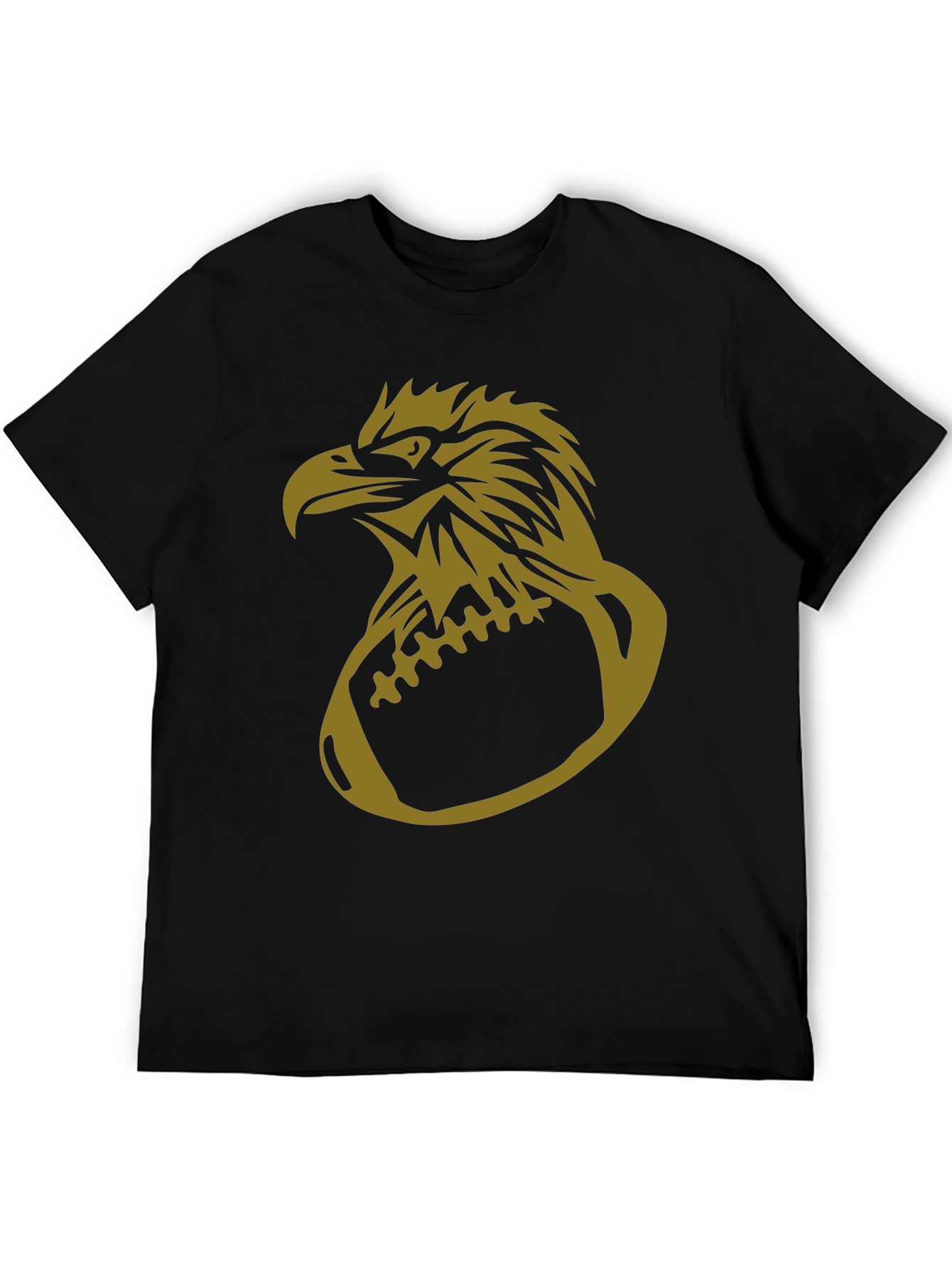 Eagle Football Graphic Tee - Black