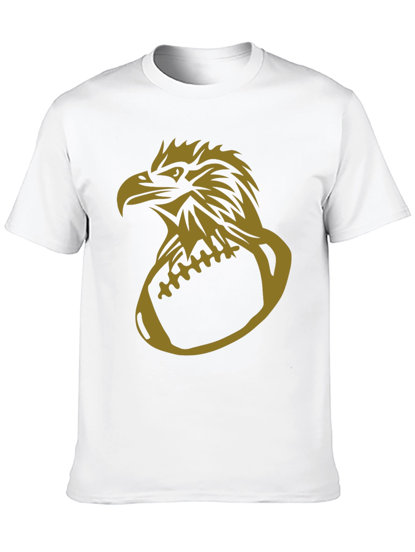 Eagle Football Graphic Tee - Black