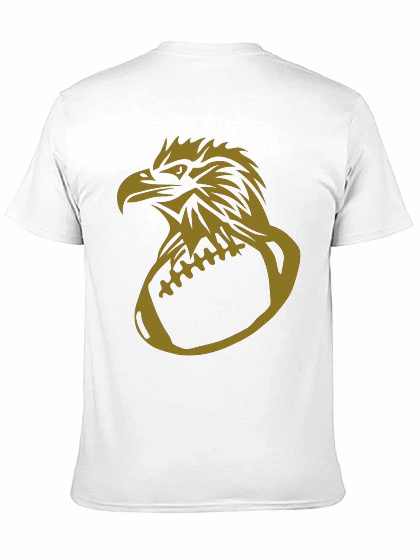 Eagle Football Graphic Tee - Black