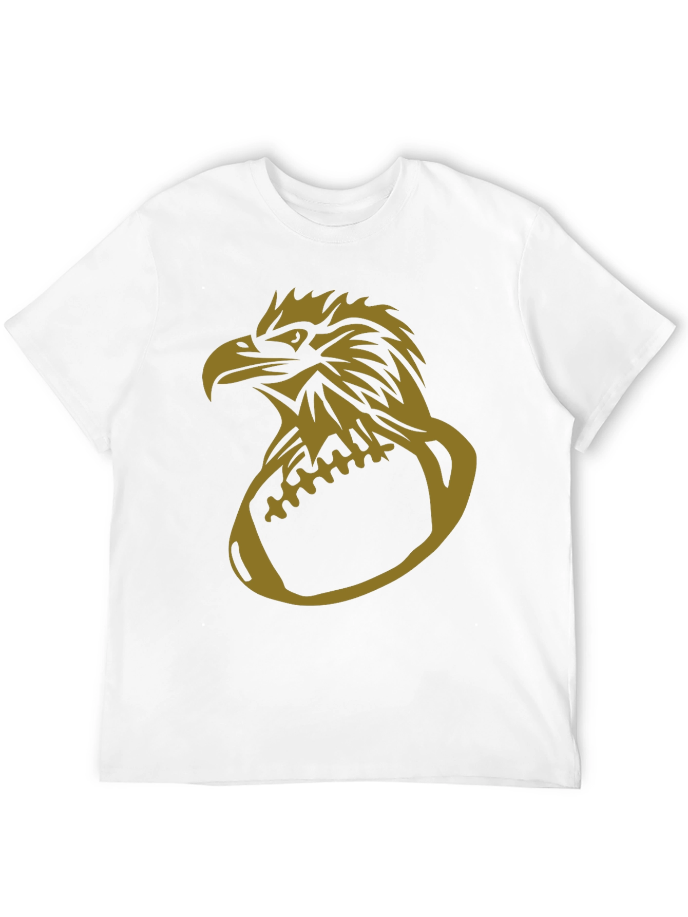 Eagle Football Graphic Tee - Black