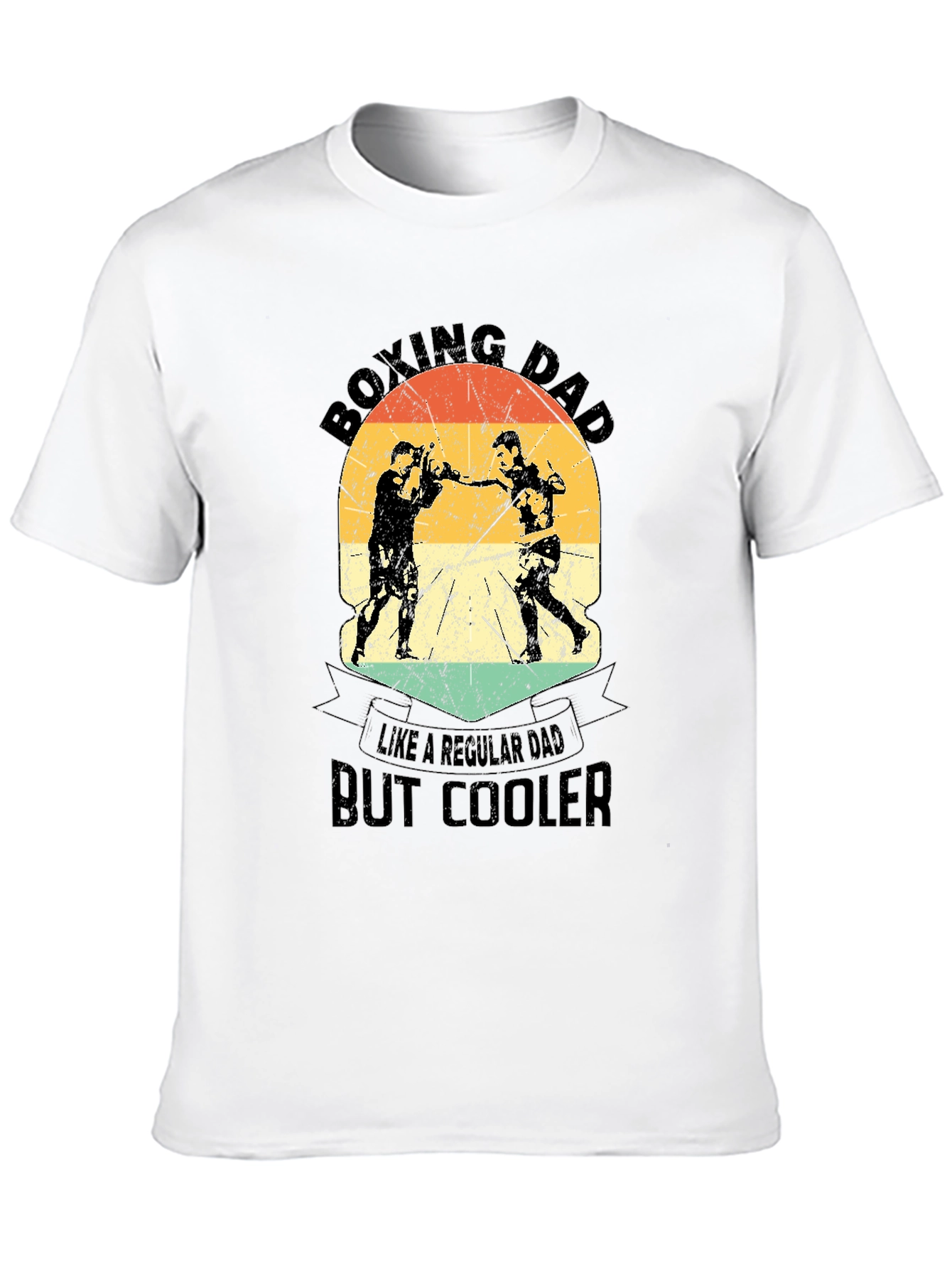 Boxing Dad T-Shirt - Cool Fathers Day Gift