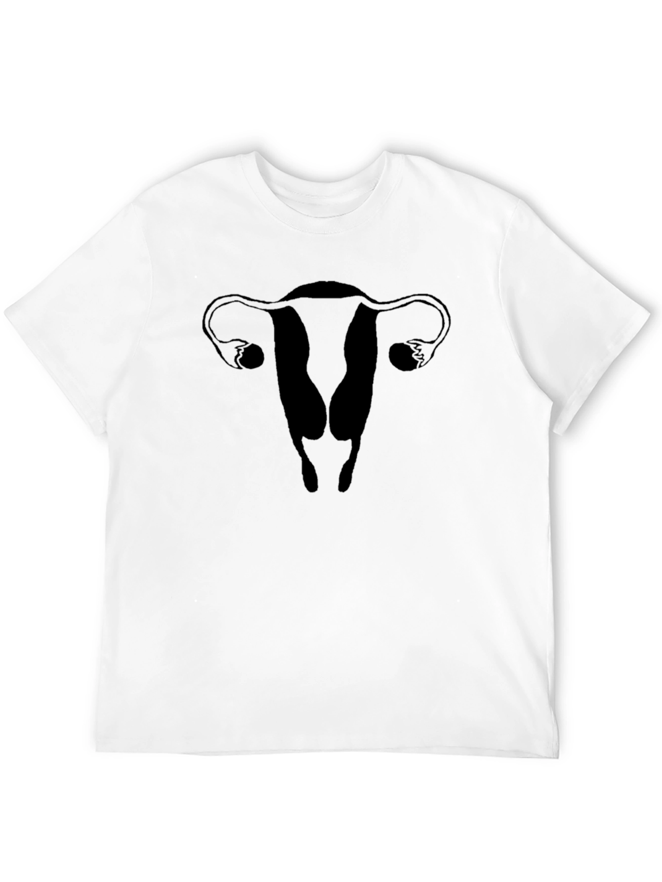 Uterus Graphic Tee - Black Unisex Shirt