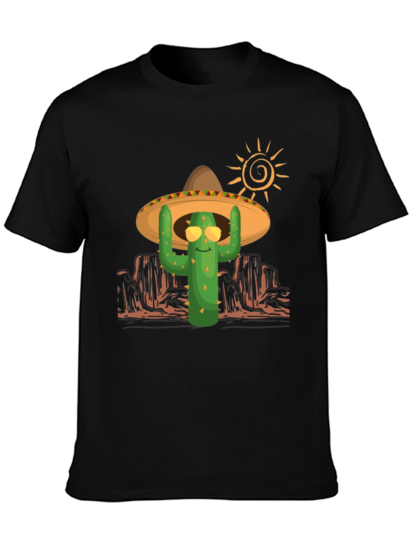 Cool Cactus Tee - Desert Vibes T-Shirt