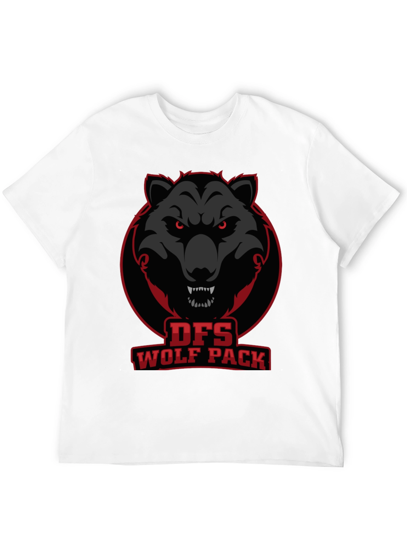 DFS Wolf Pack Graphic T-Shirt - Black