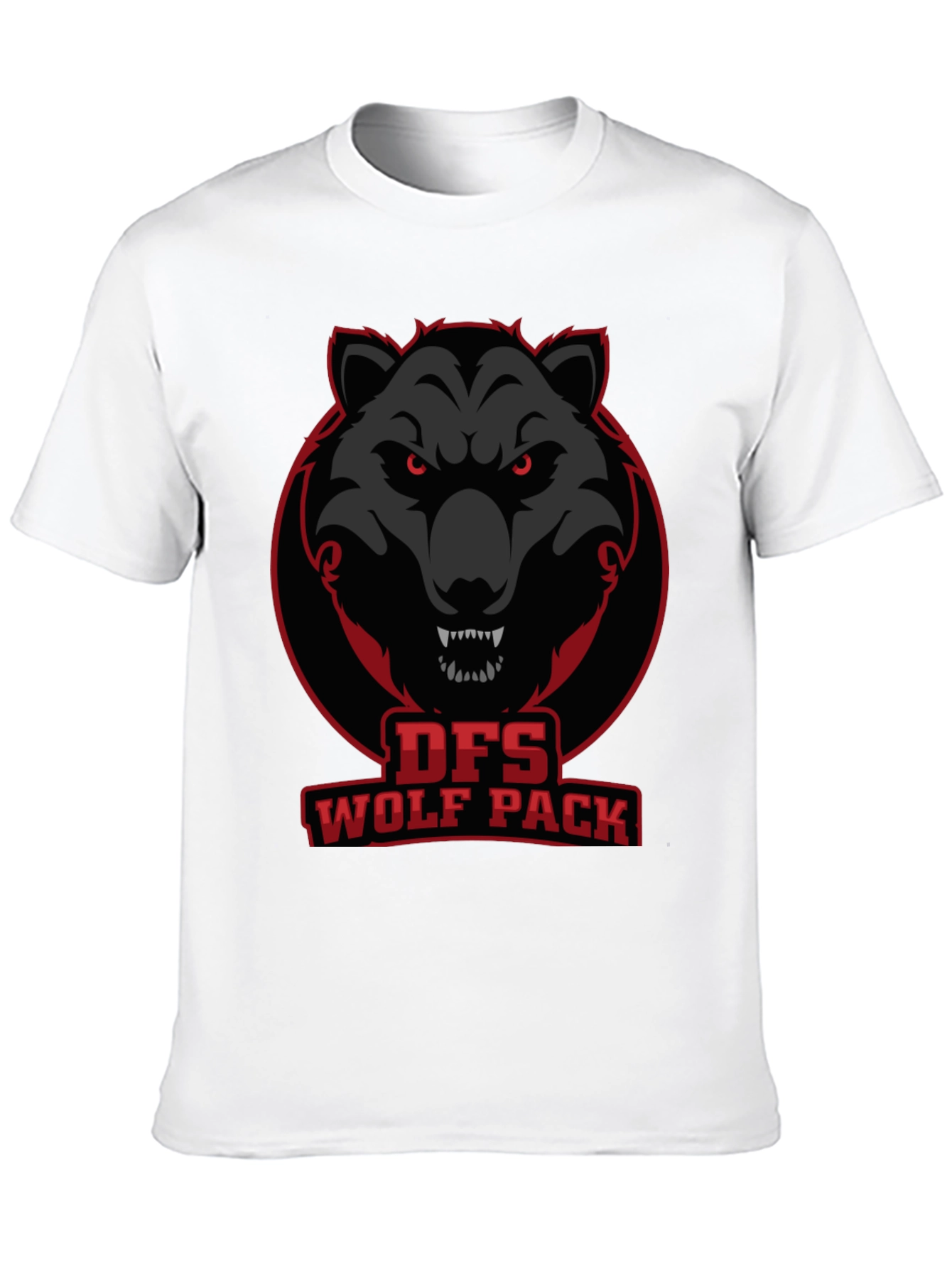 DFS Wolf Pack Graphic T-Shirt - Black