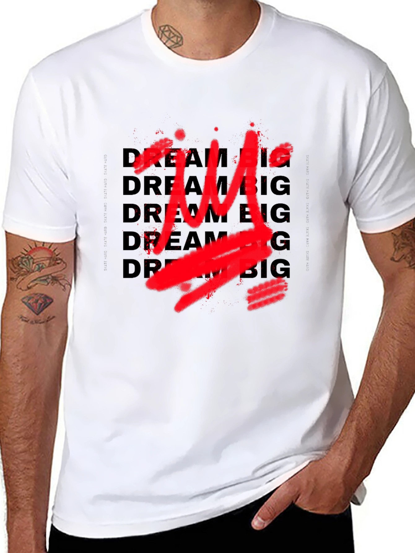 Dream Big Graphic T-Shirt - Black