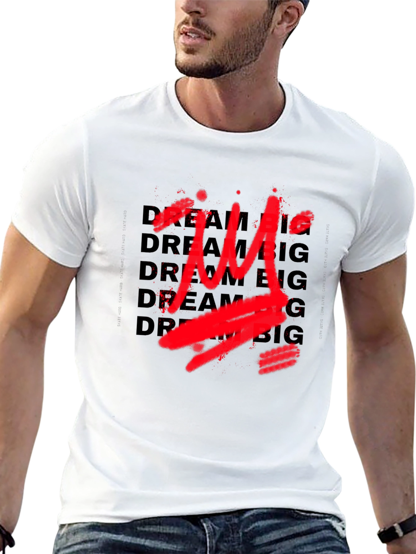 Dream Big Graphic T-Shirt - Black