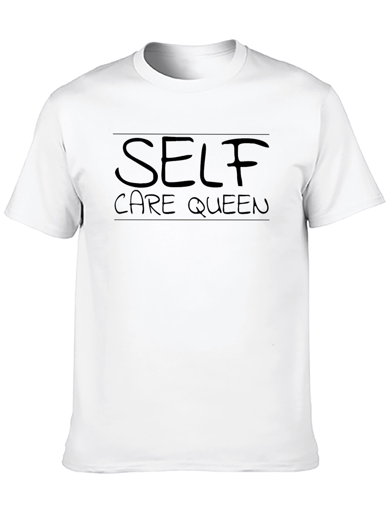 Self Care Queen Black T-Shirt