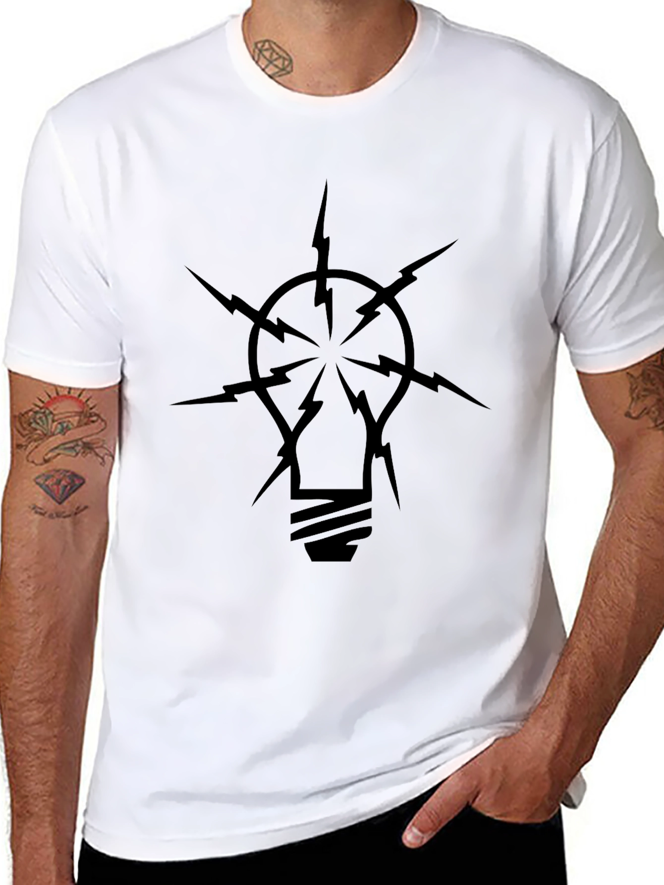 Electric Idea Black T-Shirt