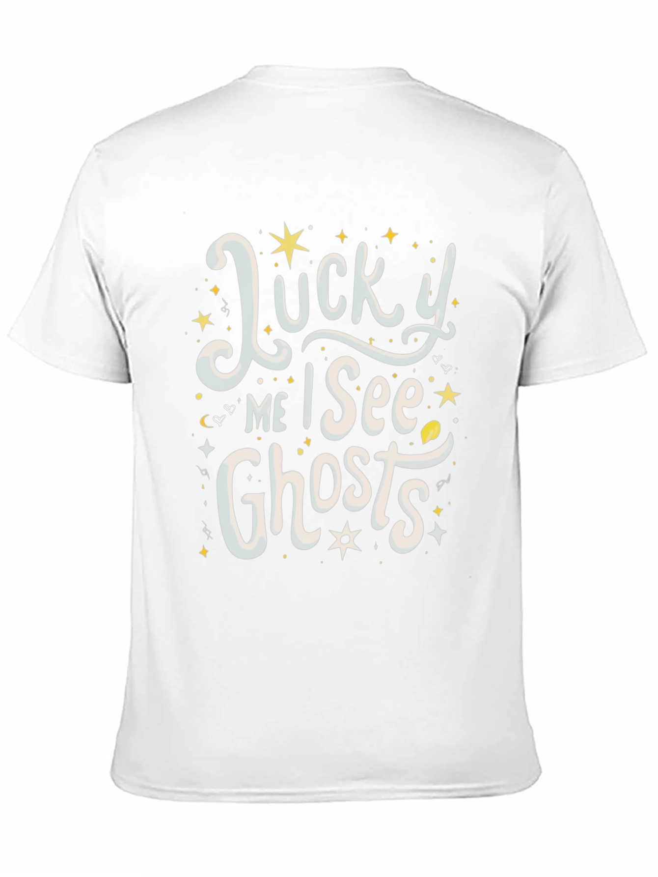 Lucky Me I See Ghosts T-Shirt Graphic Tee