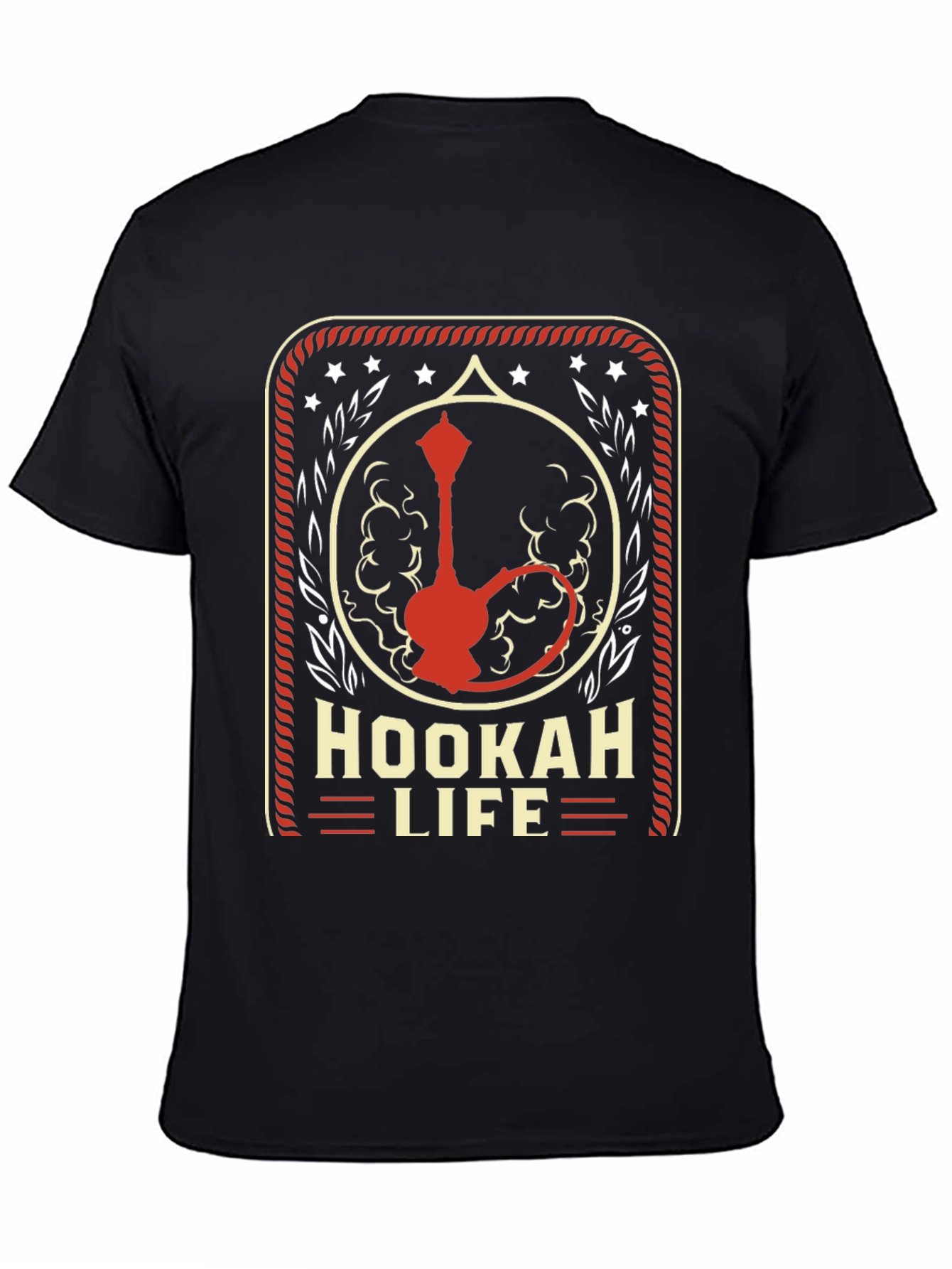 Hookah Life Graphic T-Shirt - Casual Wear