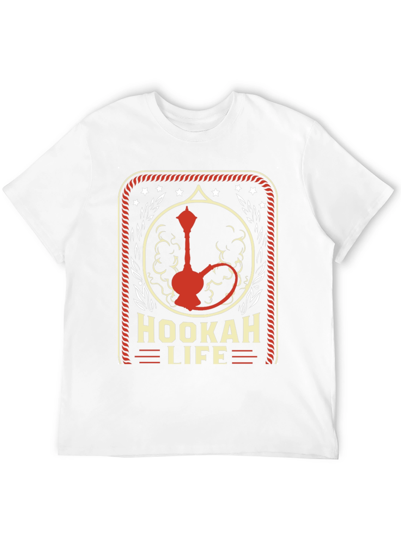 Hookah Life Graphic T-Shirt - Casual Wear