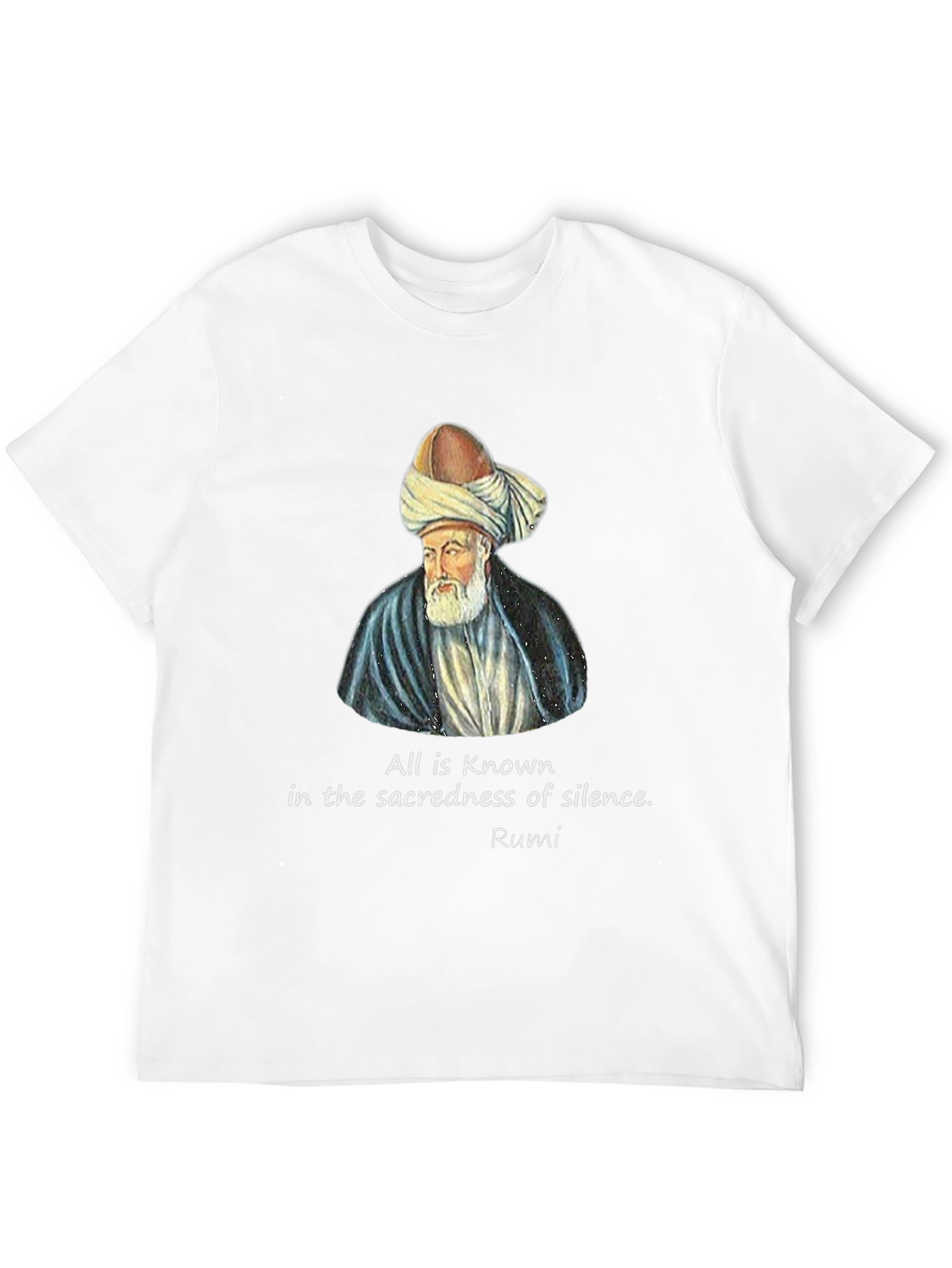 Rumi Quote Black T-Shirt
