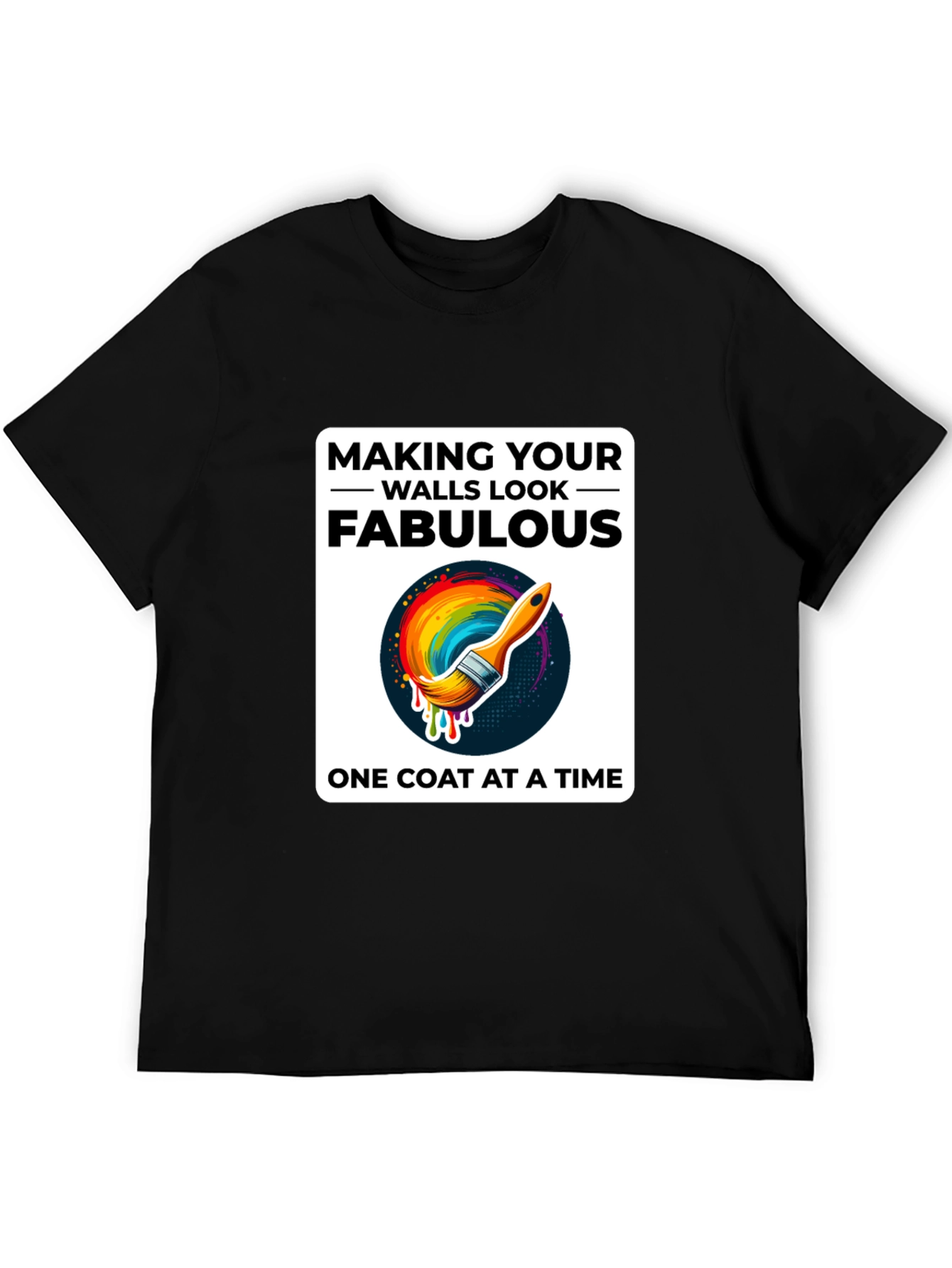 Fabulous Walls T-Shirt Painting Design