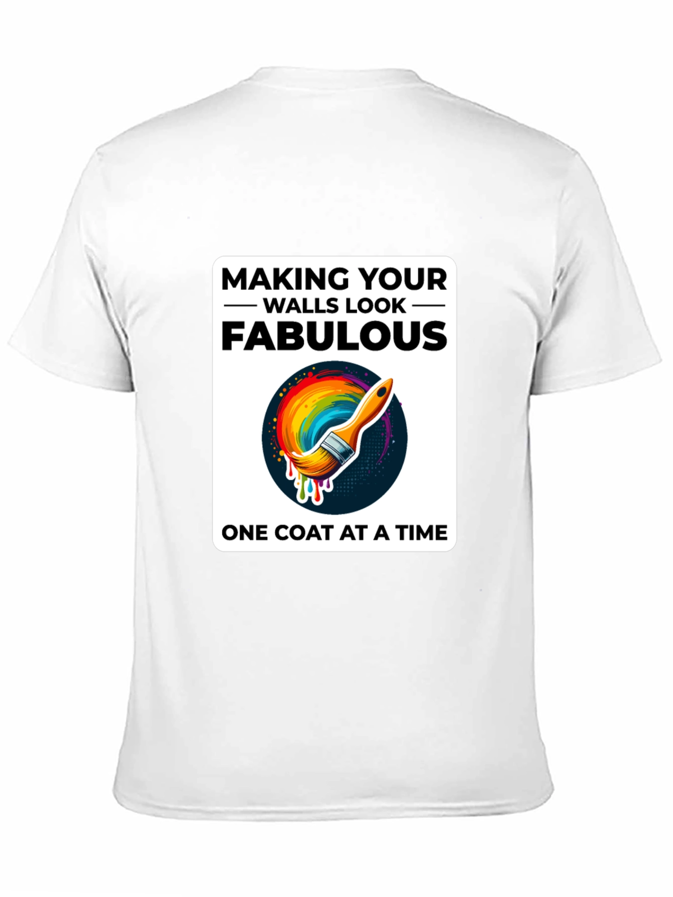 Fabulous Walls T-Shirt Painting Design