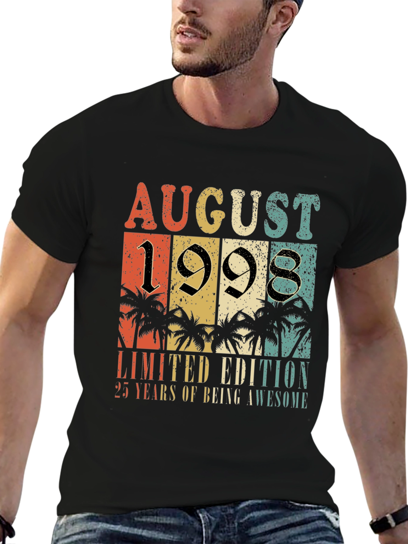 August 1998 Limited Edition 25th Birthday T-Shirt