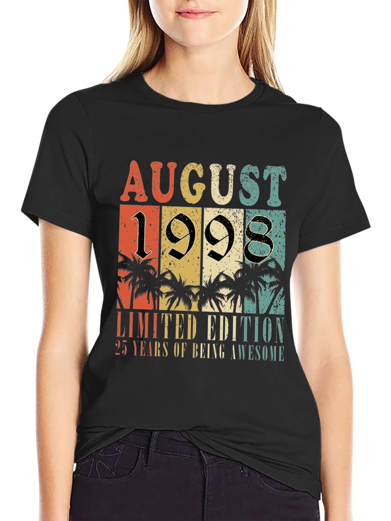 August 1998 Limited Edition 25th Birthday T-Shirt