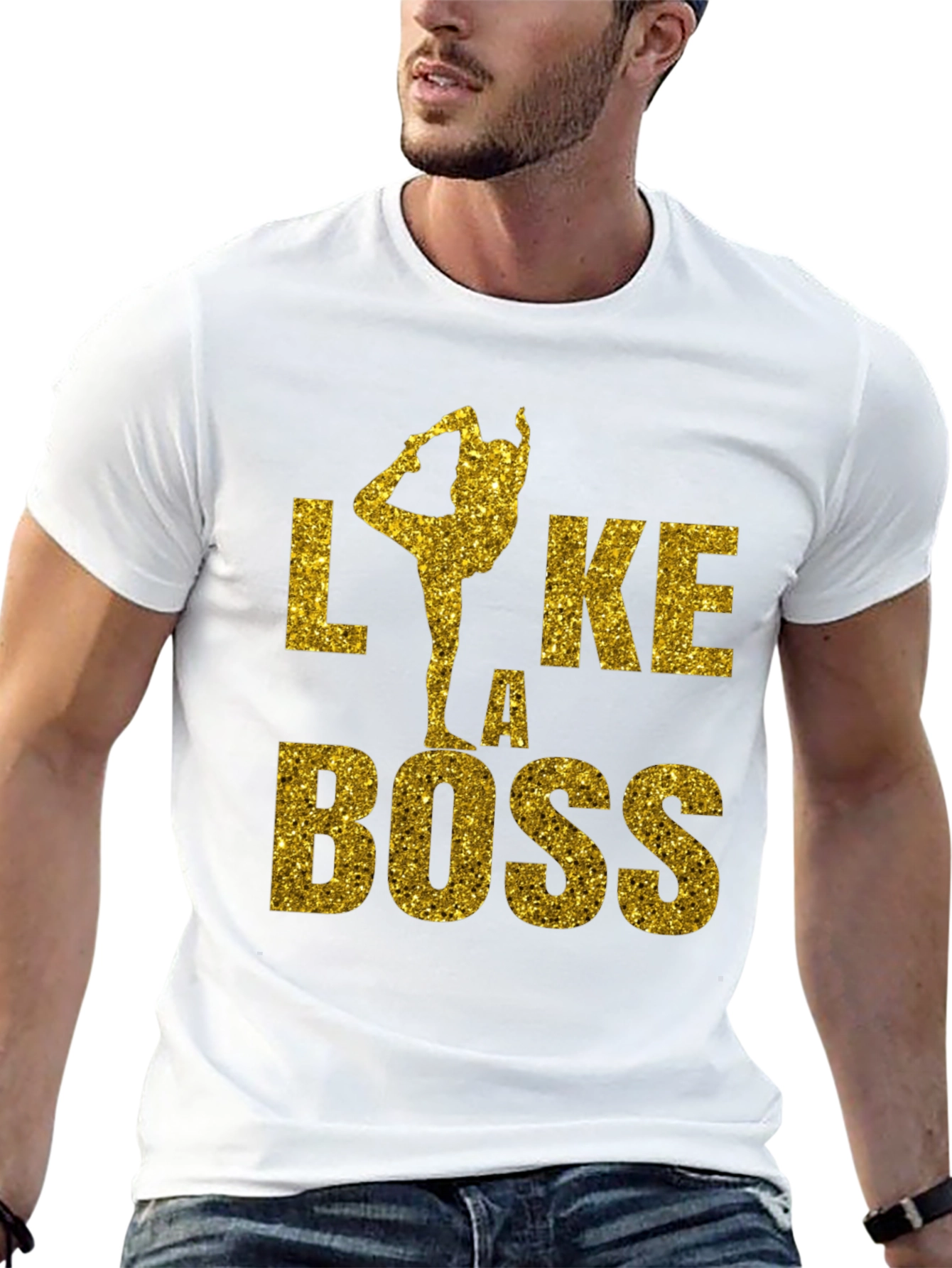 Like A Boss Gymnastics Graphic Tee