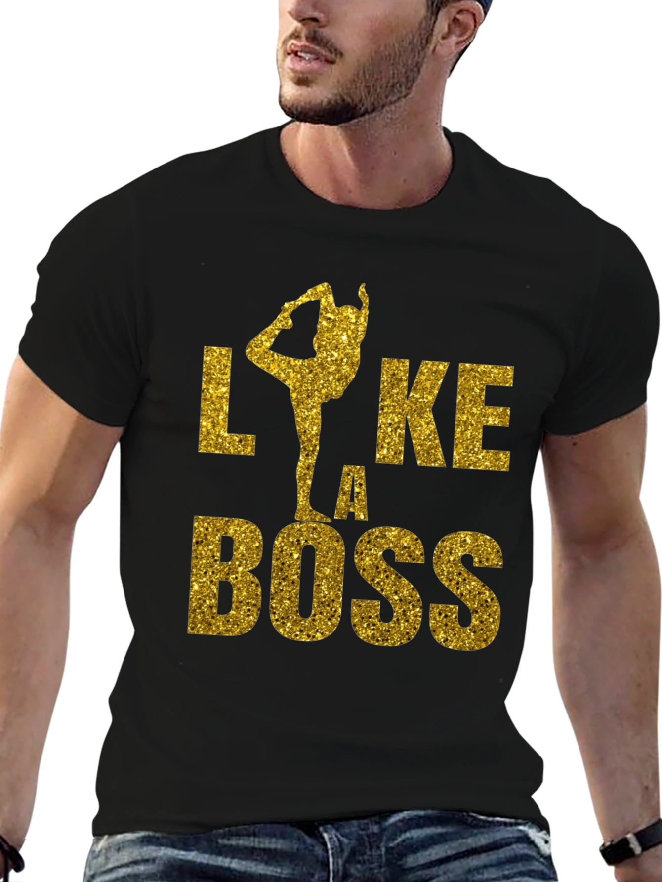 Like A Boss Gymnastics Graphic Tee