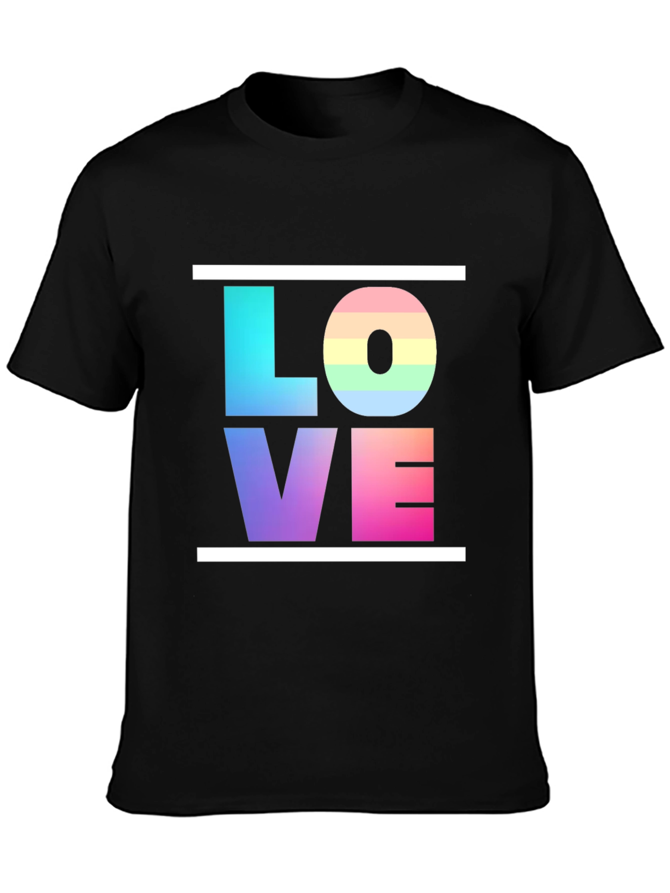 Rainbow Love T-Shirt - Pride & Positivity