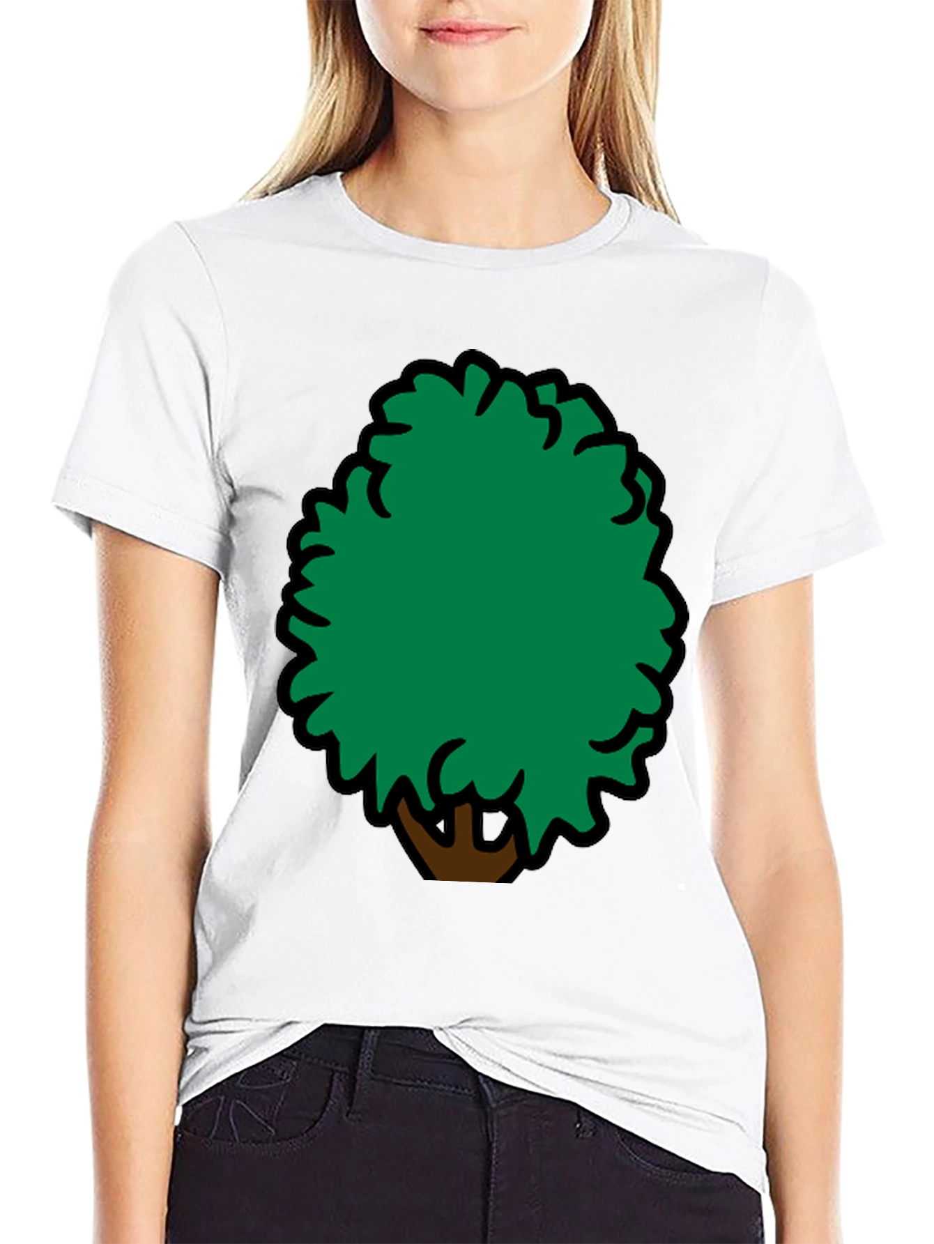 Fun Tree Graphic T-Shirt - Soft Cotton Blend