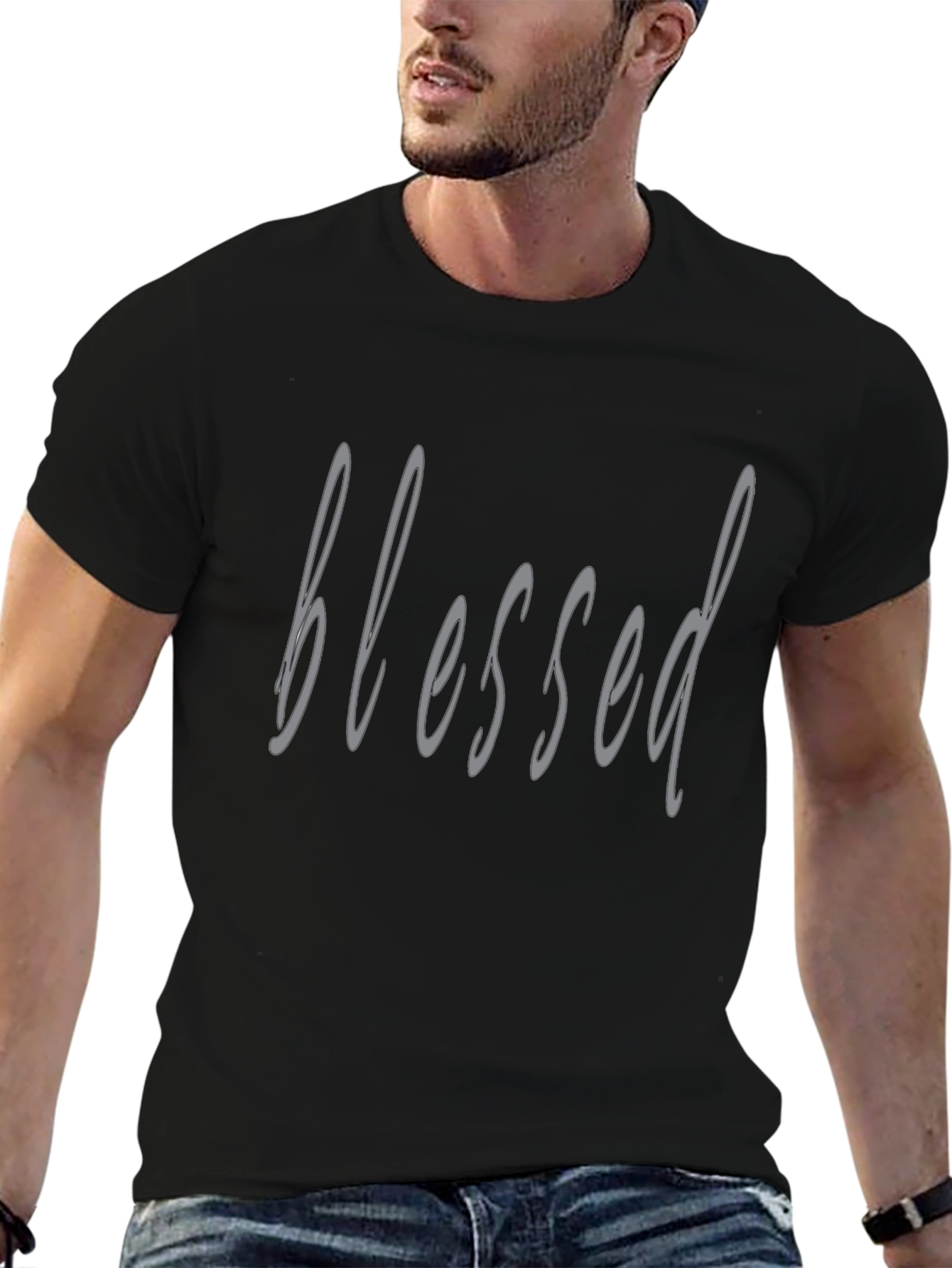 Blessed T-Shirt - Stylish Mens Graphic Tee