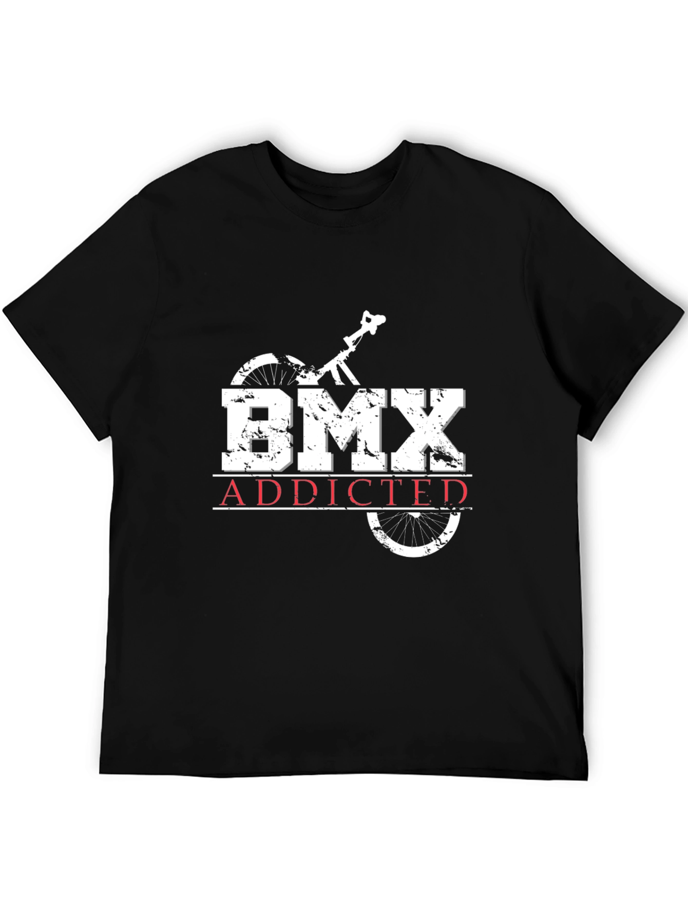 BMX Addicted Black T-Shirt