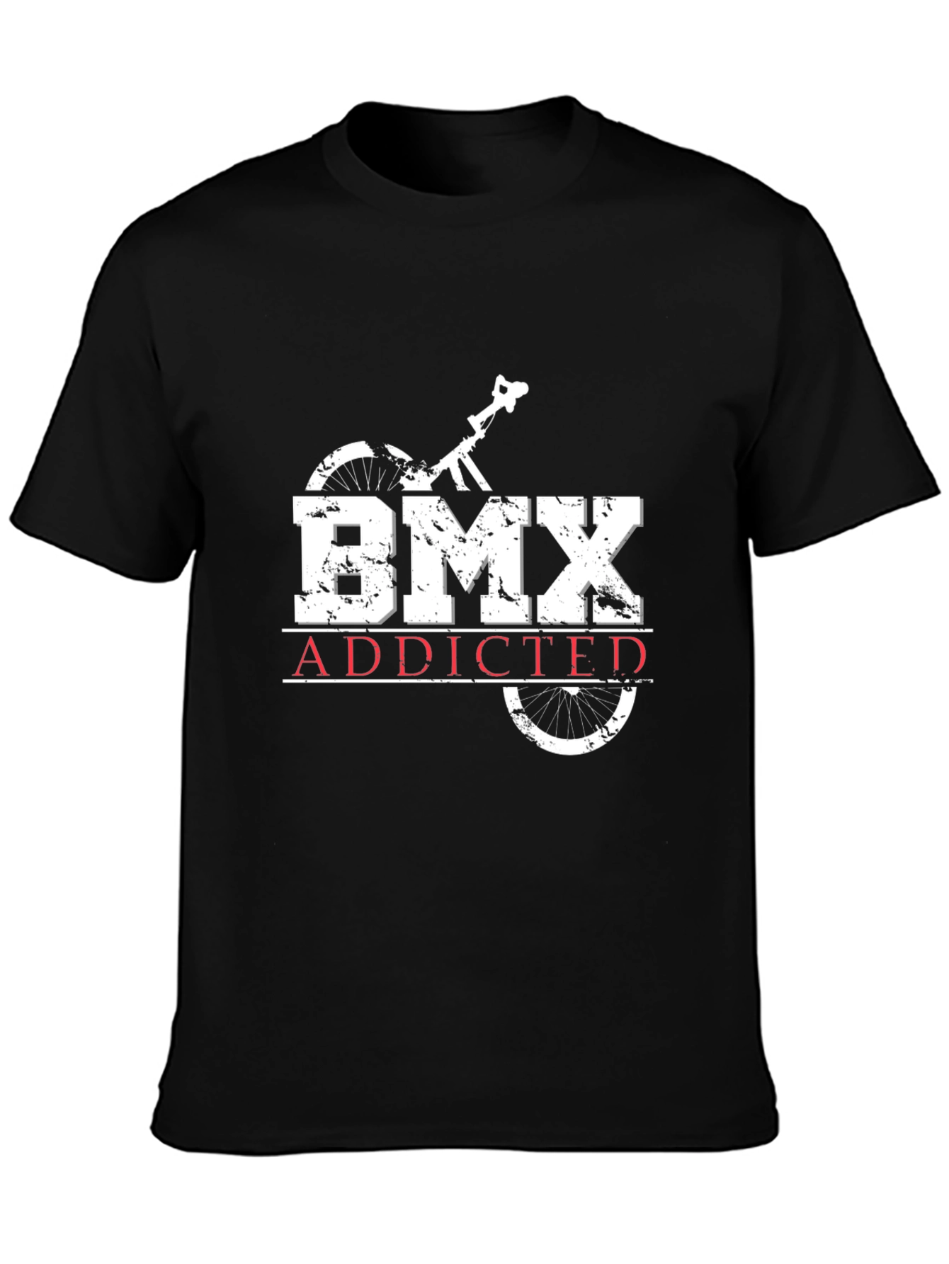 BMX Addicted Black T-Shirt