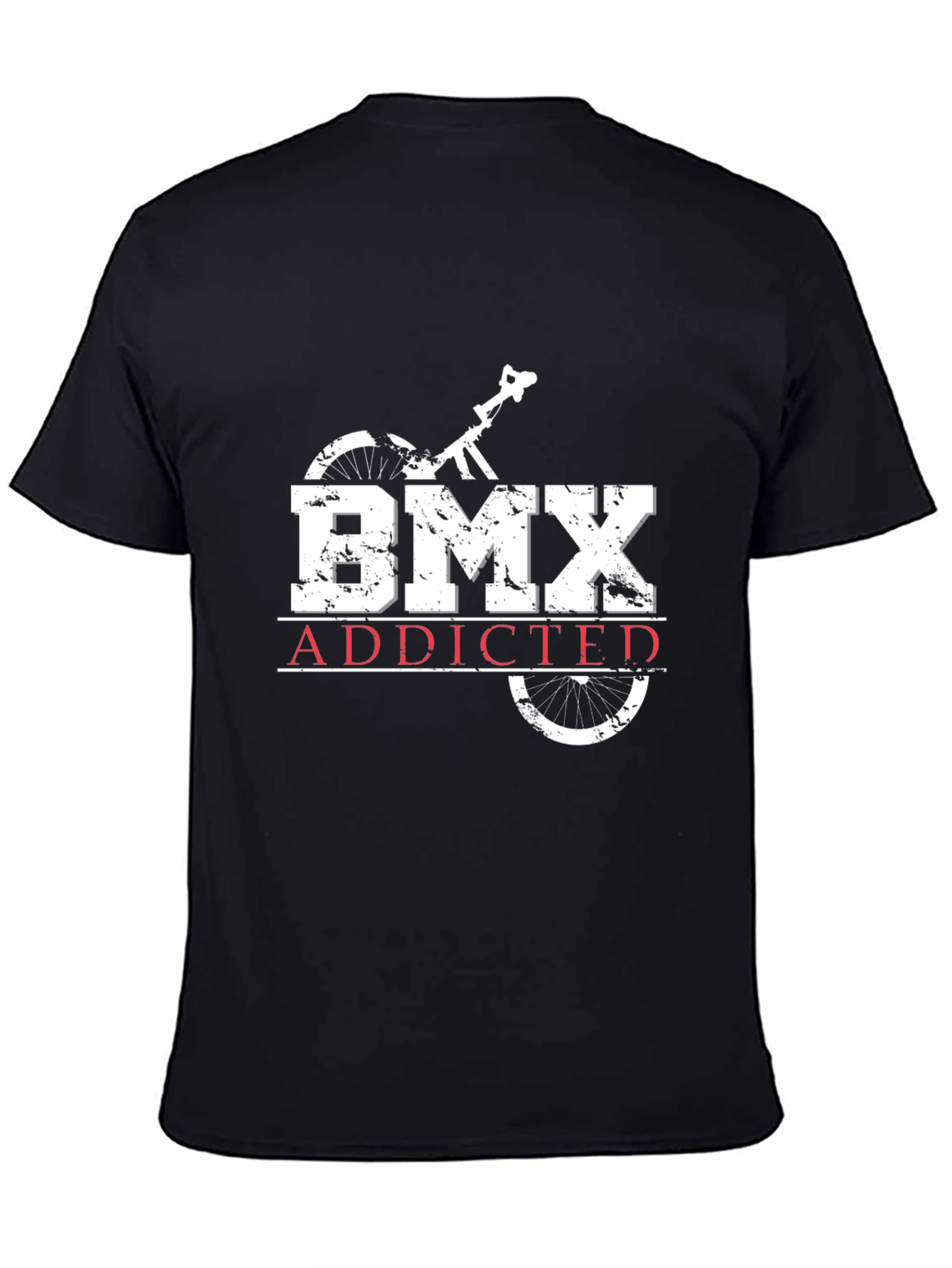 BMX Addicted Black T-Shirt