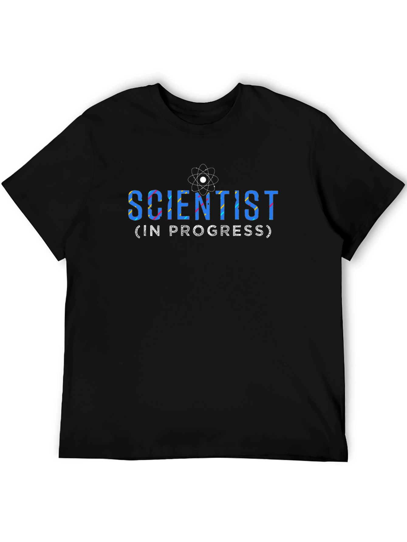 Scientist in Progress Graphic Tee - Black