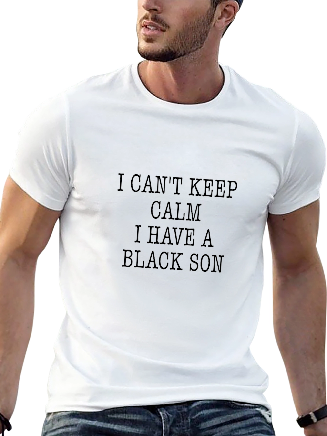 I Cant Keep Calm Black Son T-Shirt