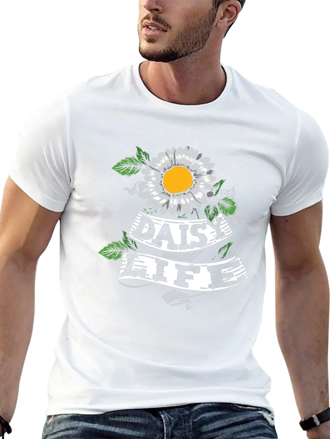 Daisy Life Graphic T-Shirt