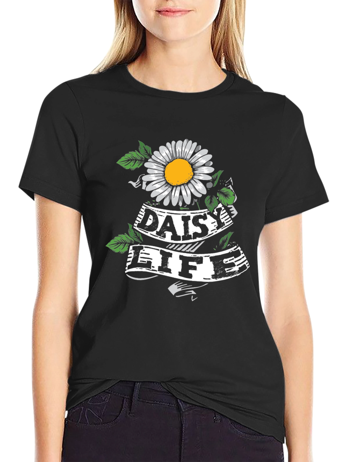 Daisy Life Graphic T-Shirt