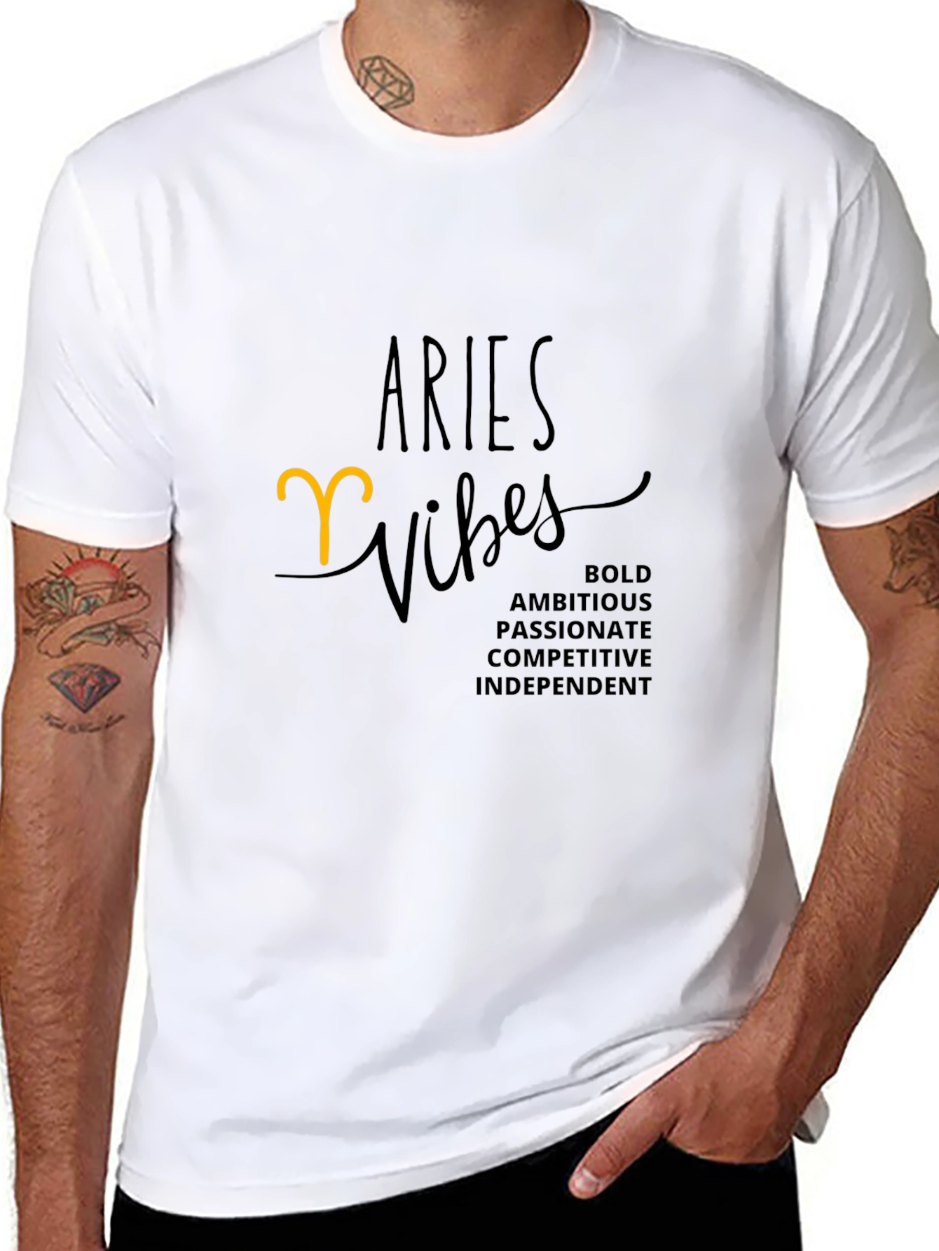 Aries Vibes Graphic Tee