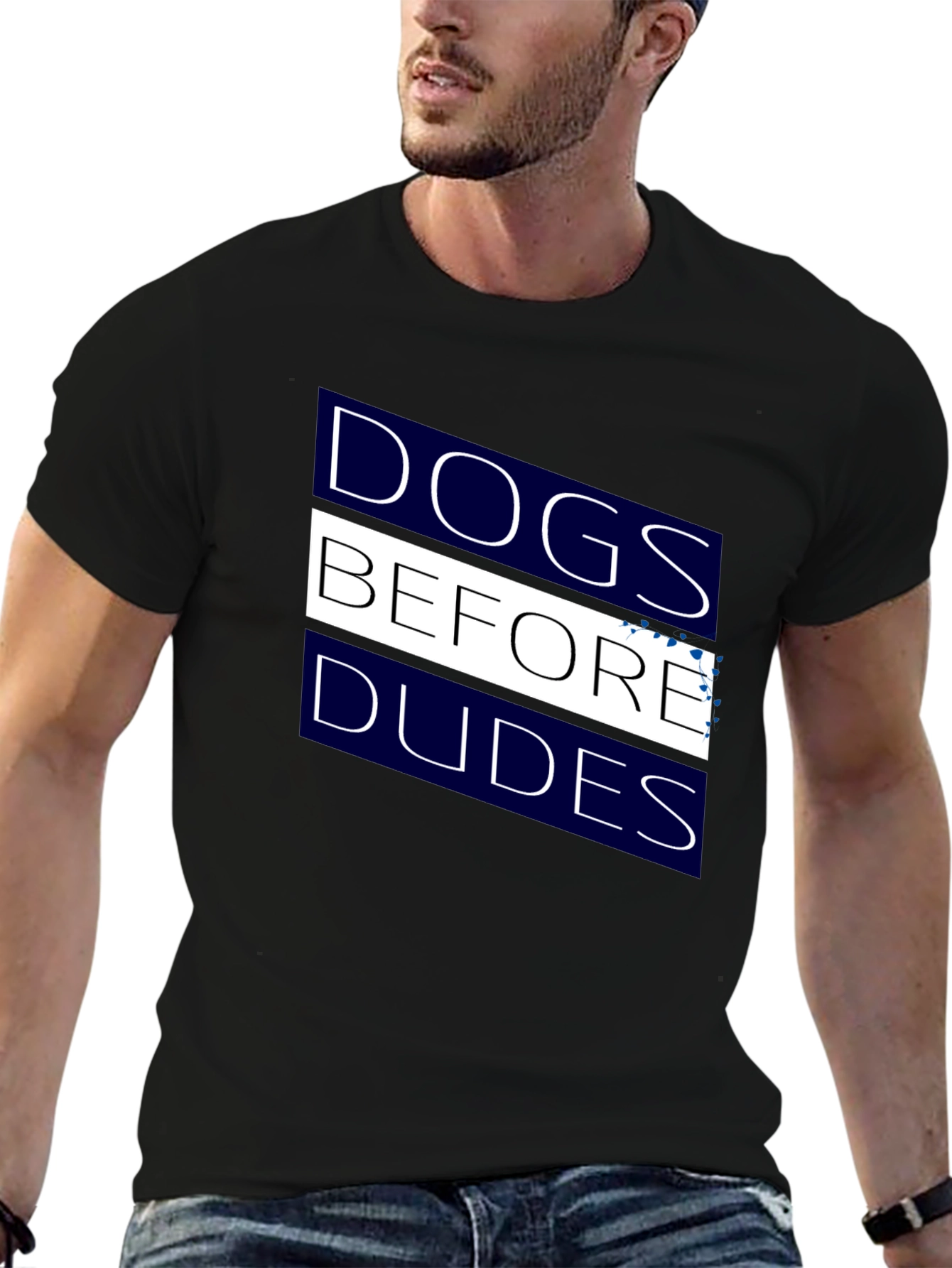 Dogs Before Dudes Graphic T-Shirt