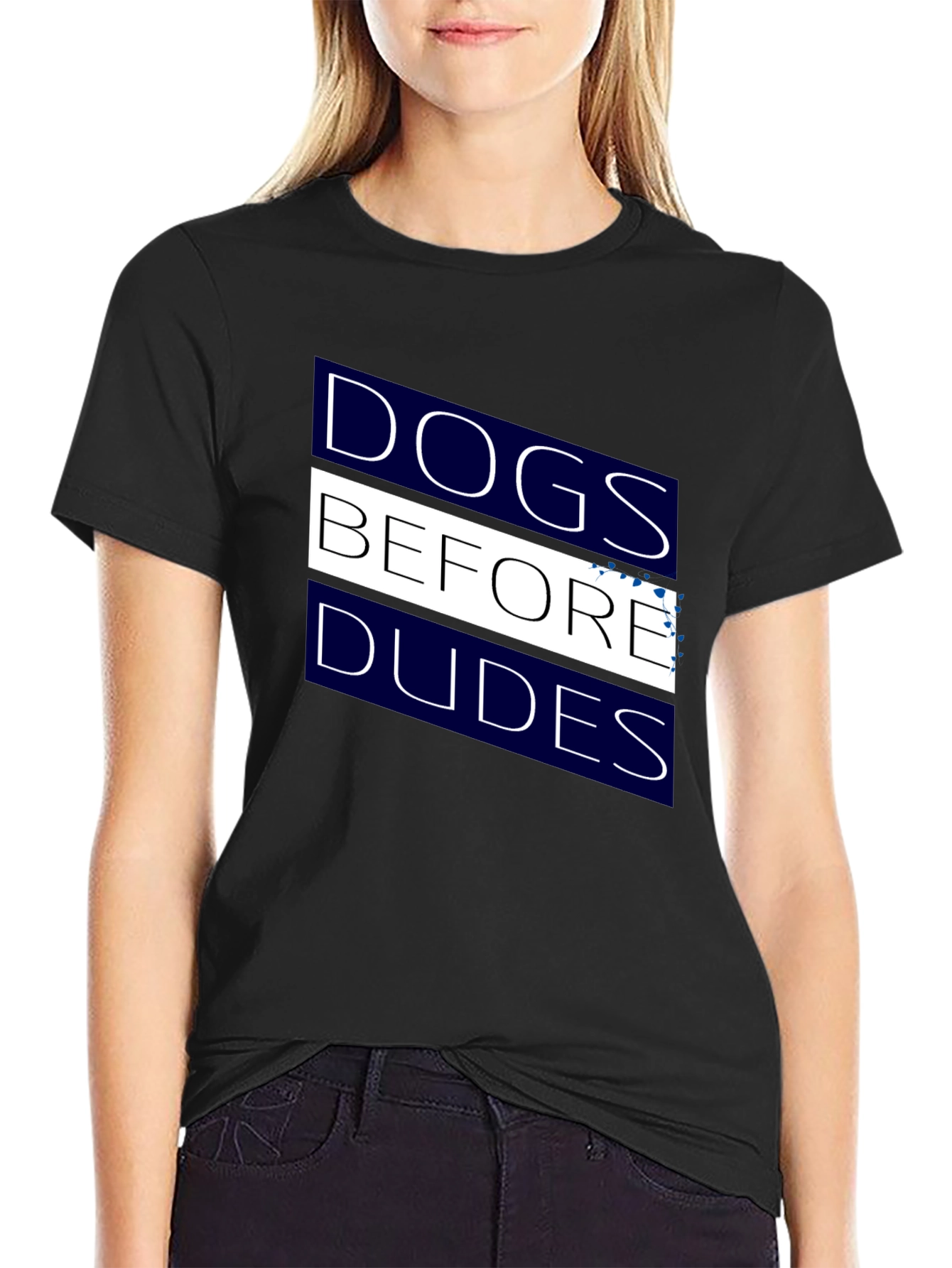 Dogs Before Dudes Graphic T-Shirt