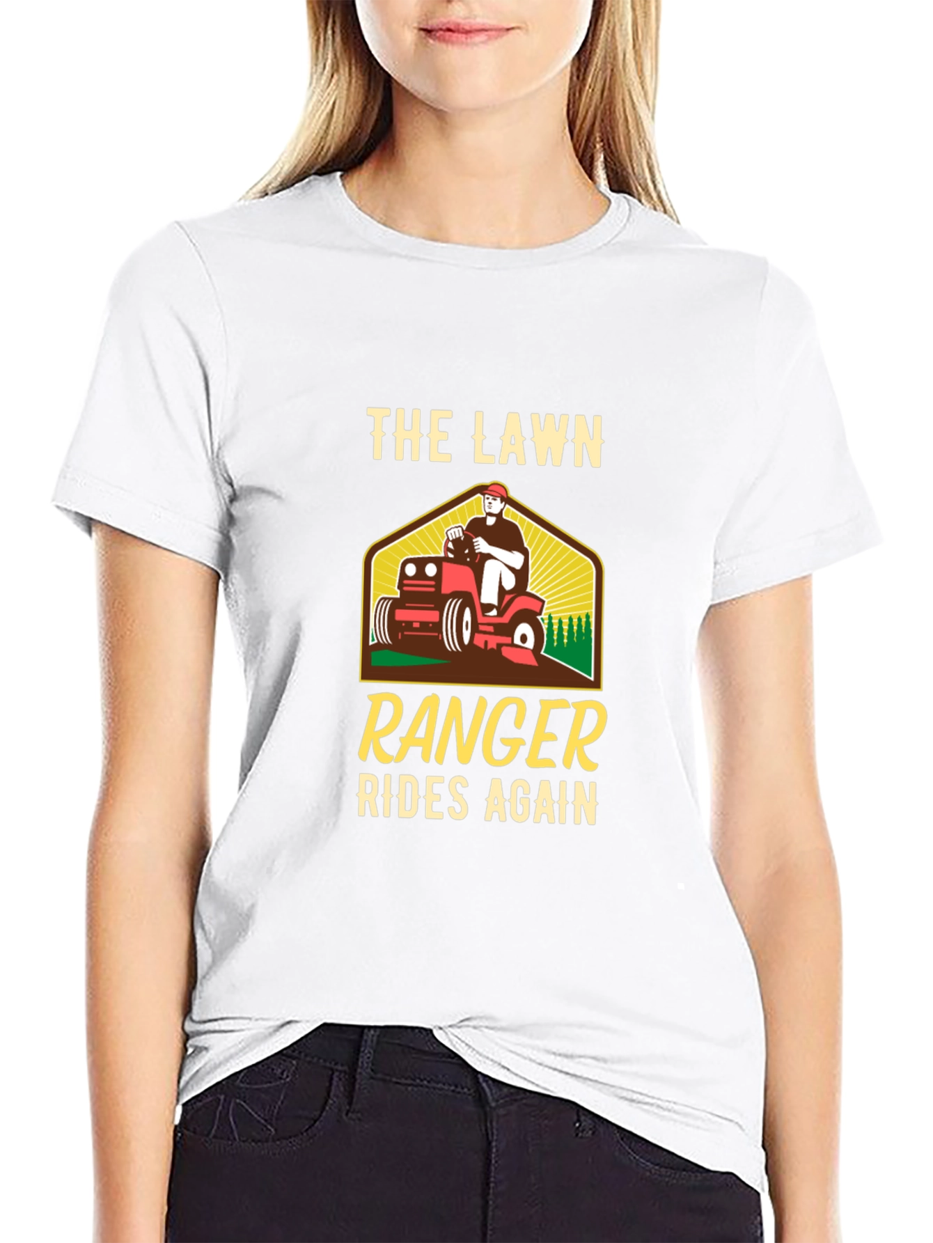 The Lawn Ranger Rides Again T-Shirt