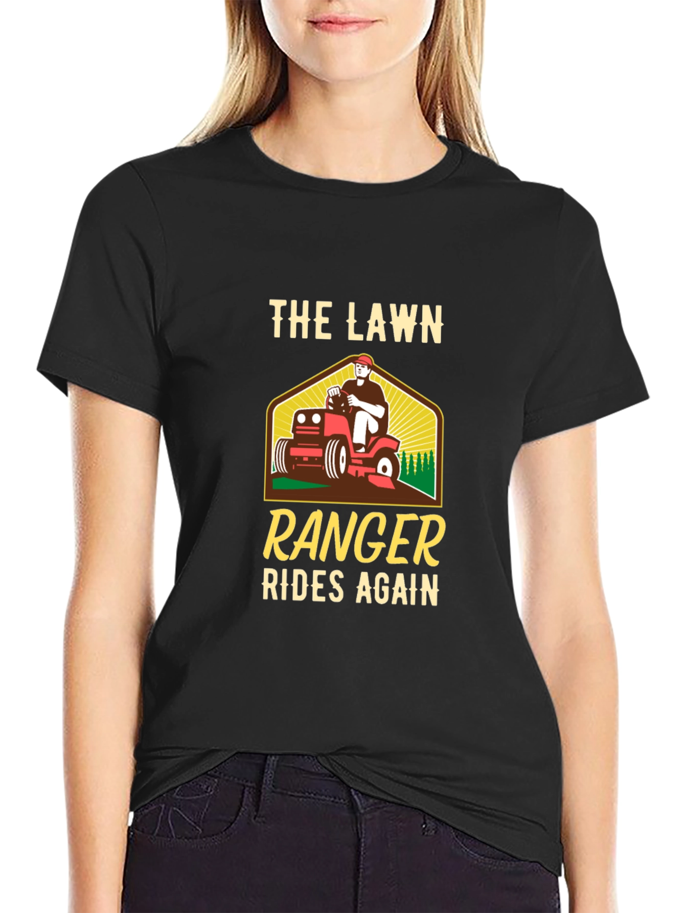 The Lawn Ranger Rides Again T-Shirt