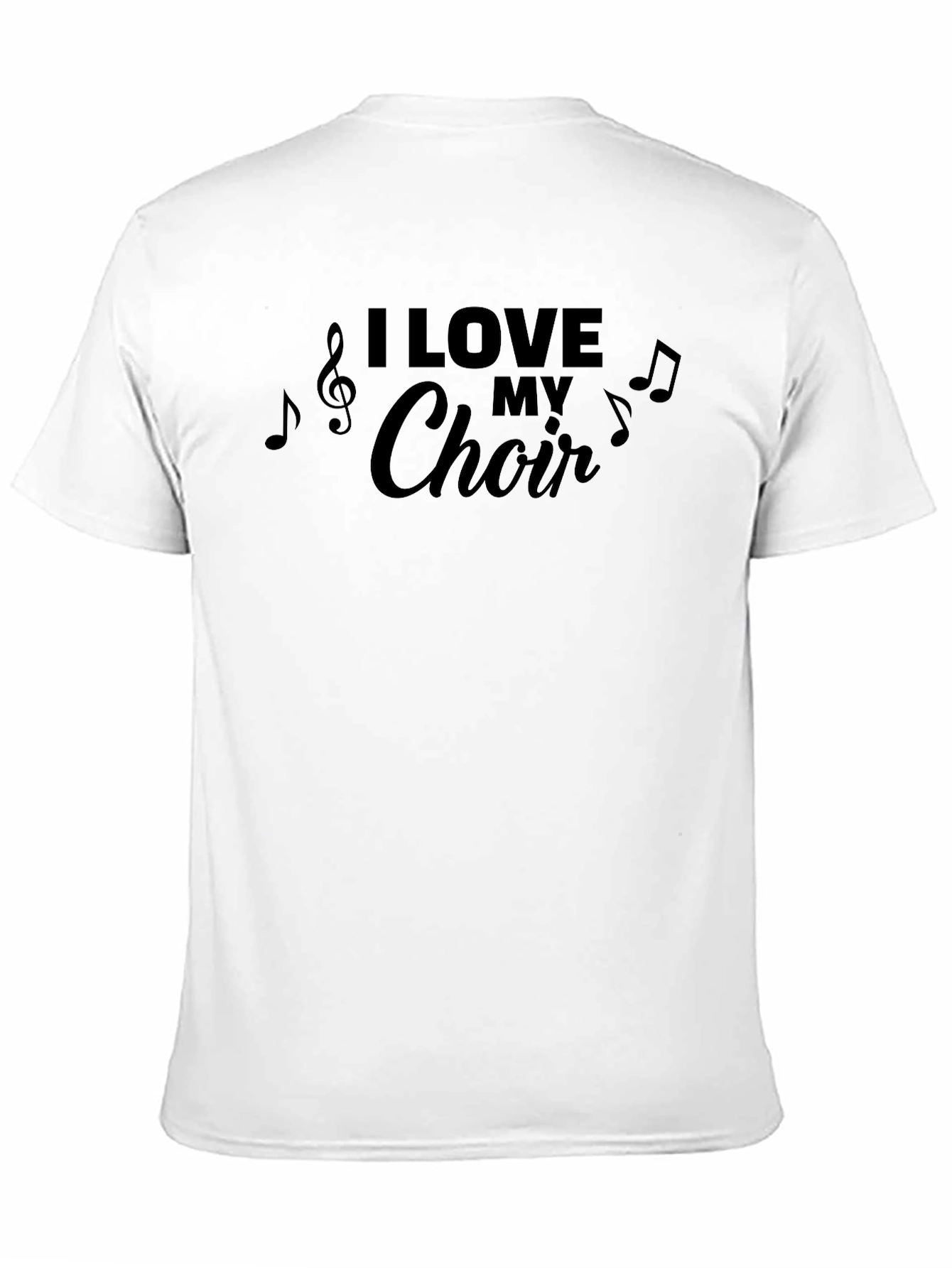 I Love My Choir T-Shirt Music Lover Gift