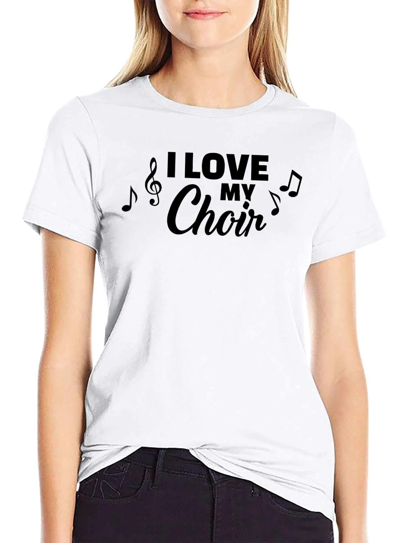 I Love My Choir T-Shirt Music Lover Gift