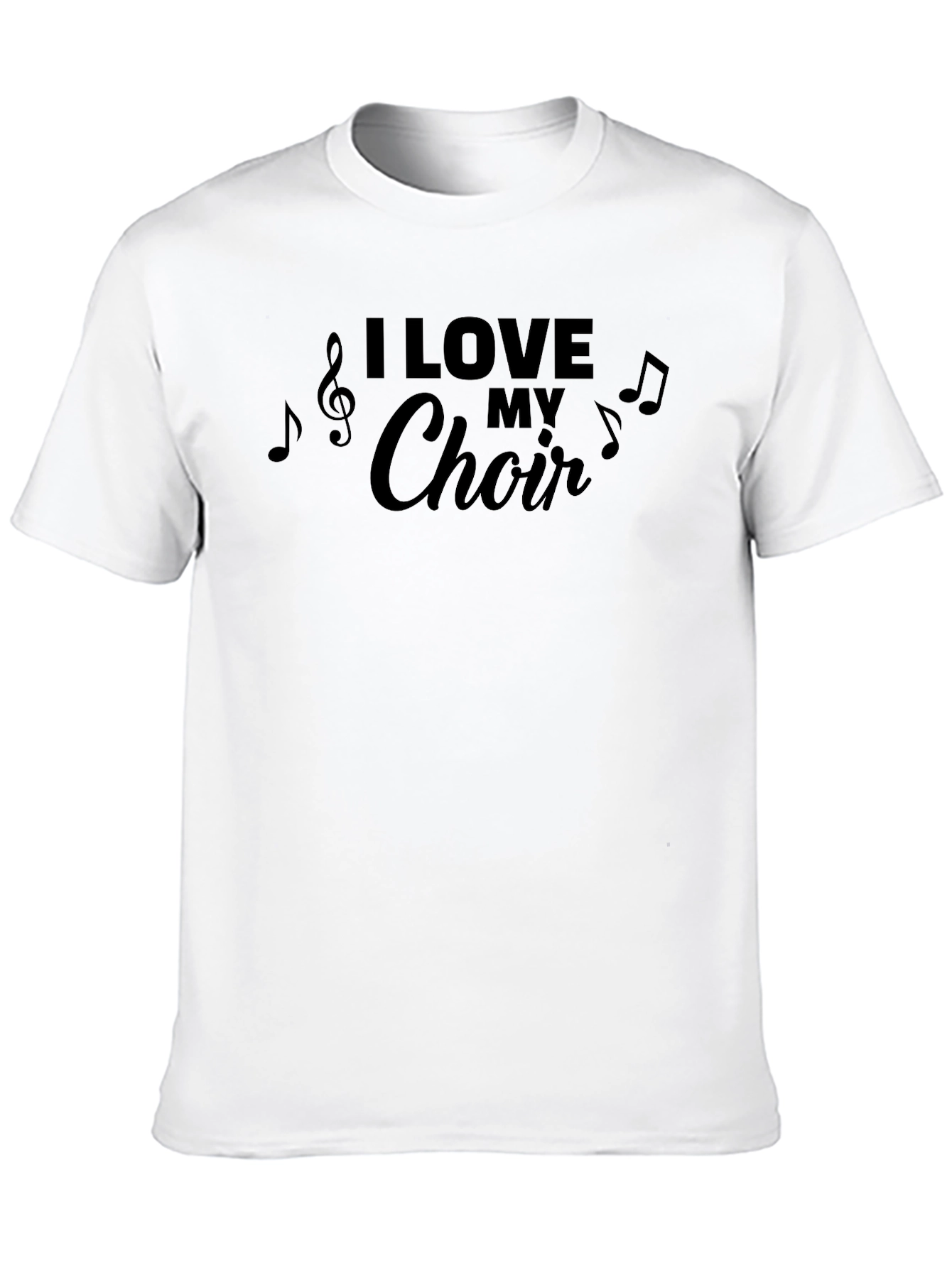 I Love My Choir T-Shirt Music Lover Gift
