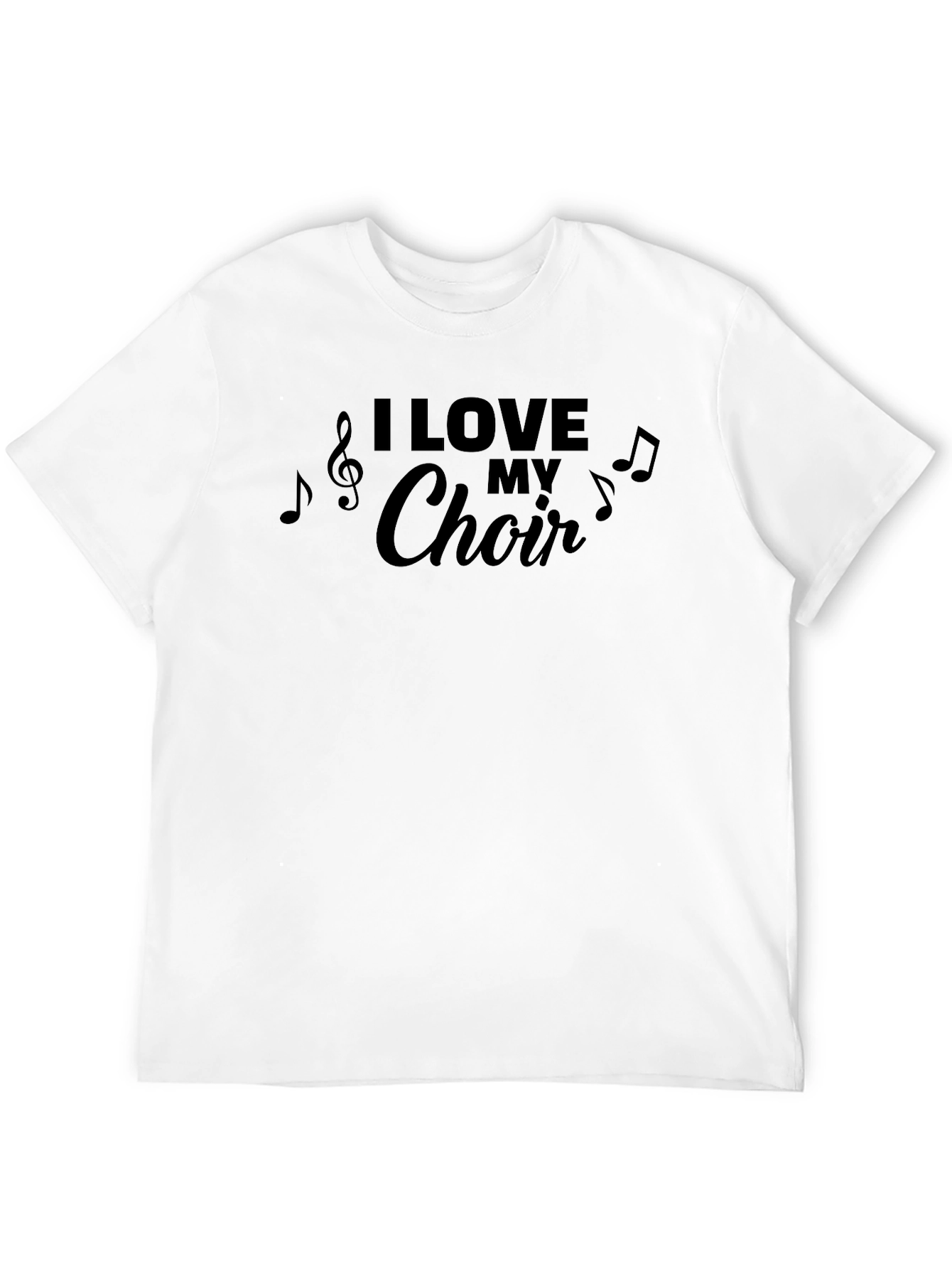 I Love My Choir T-Shirt Music Lover Gift