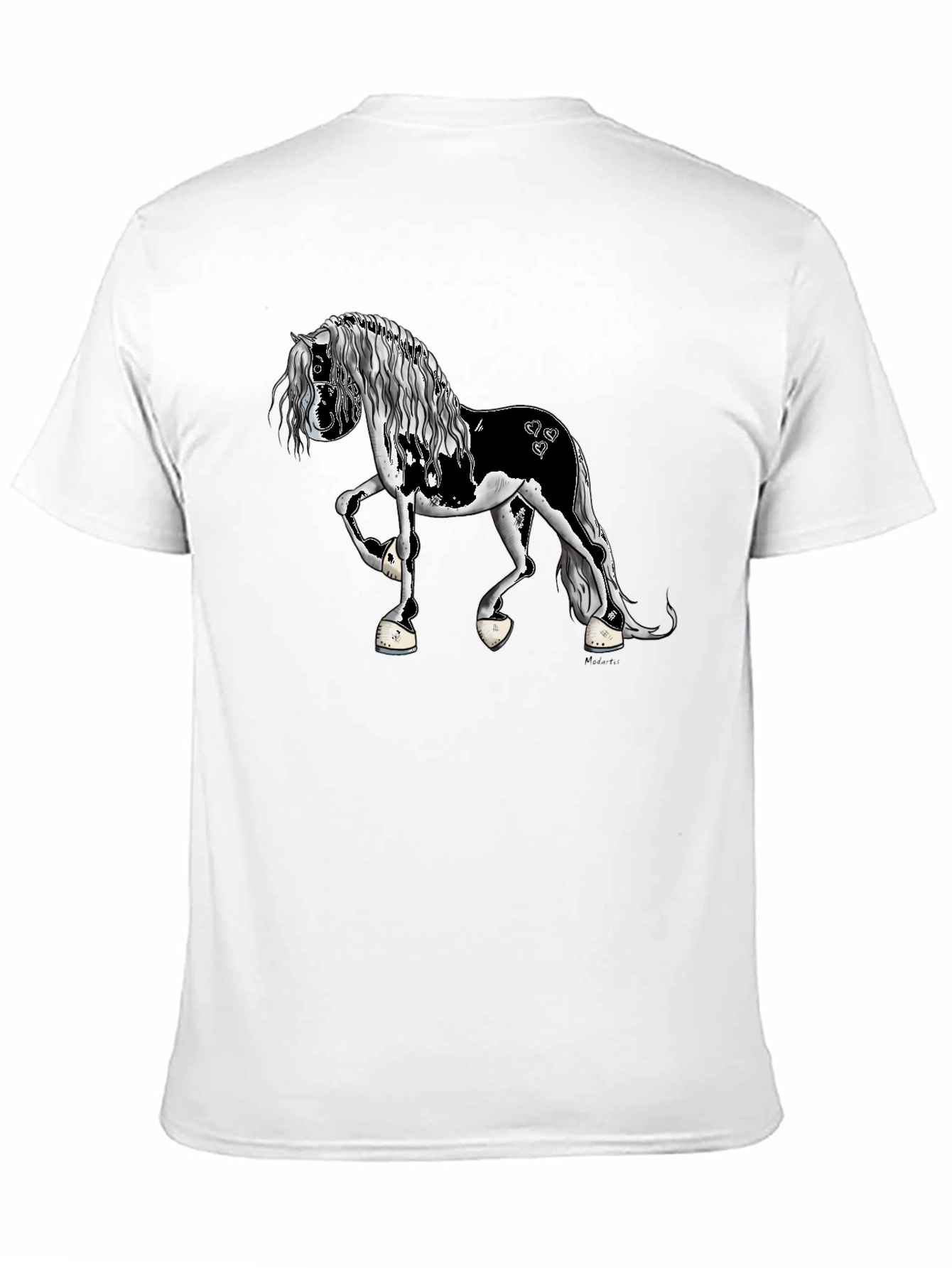 Horse Graphic Black T-Shirt