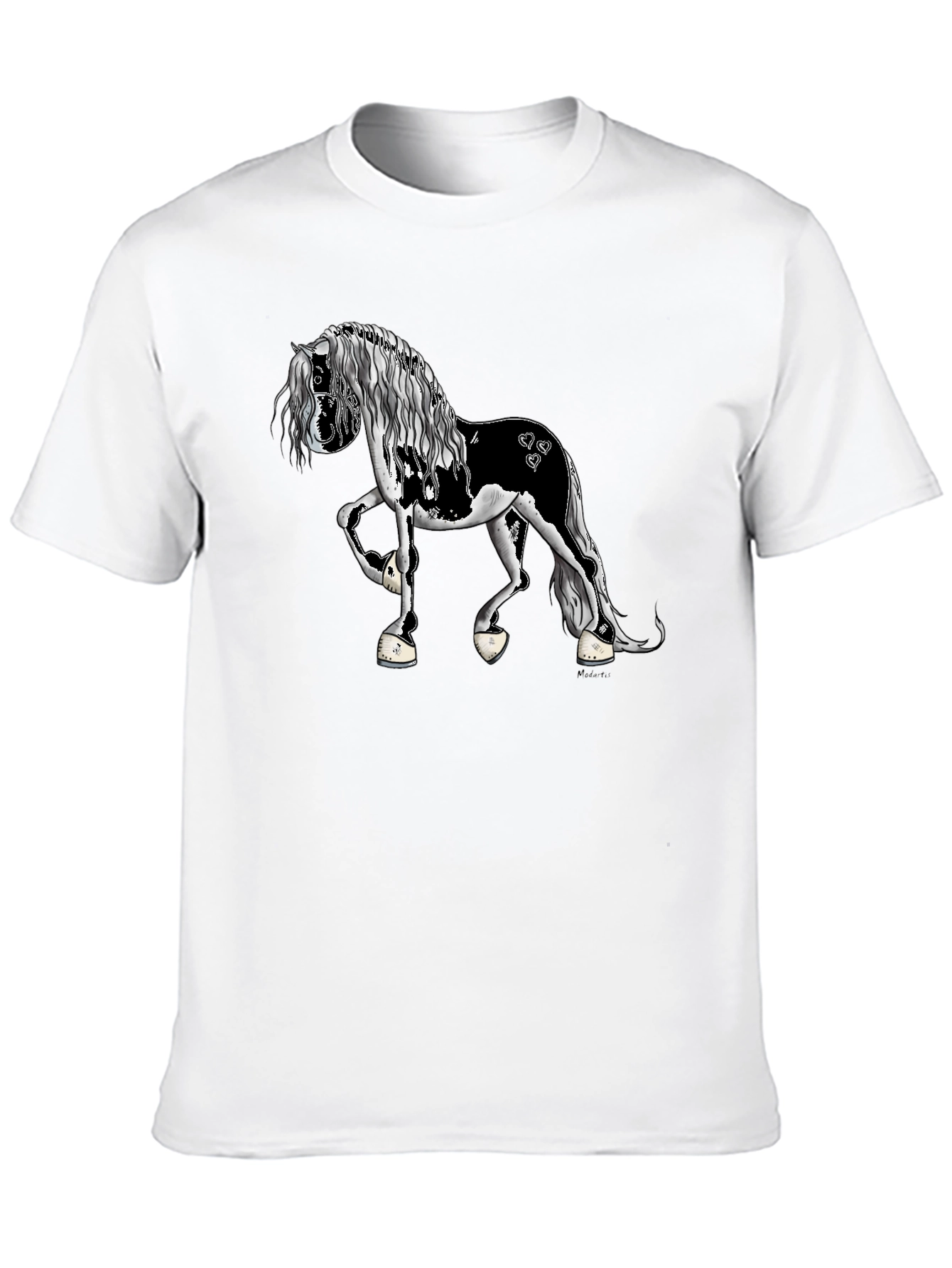 Horse Graphic Black T-Shirt