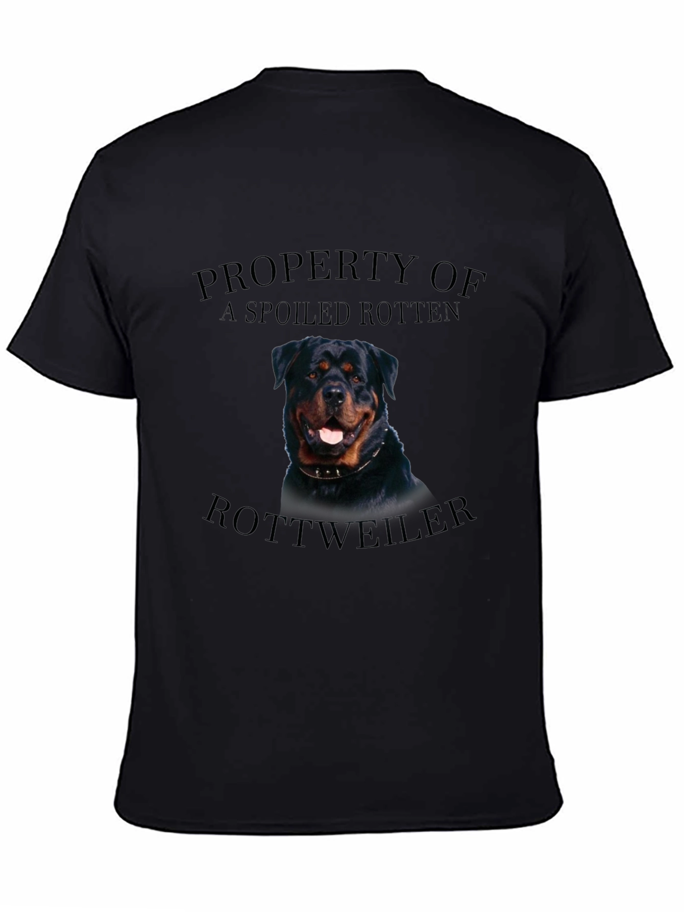 Spoiled Rotten Rottweiler T-Shirt - Dog Lover Tee