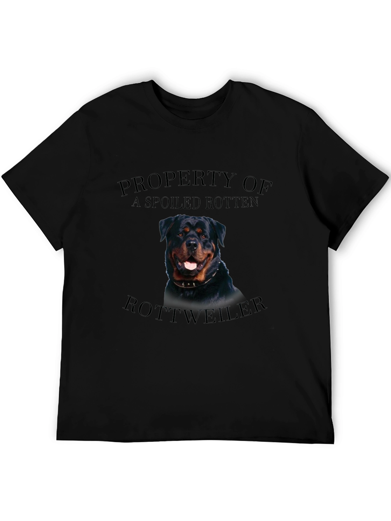 Spoiled Rotten Rottweiler T-Shirt - Dog Lover Tee